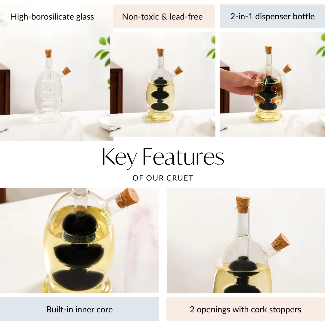 Dual Chamber Cruet Bottle - Image 4