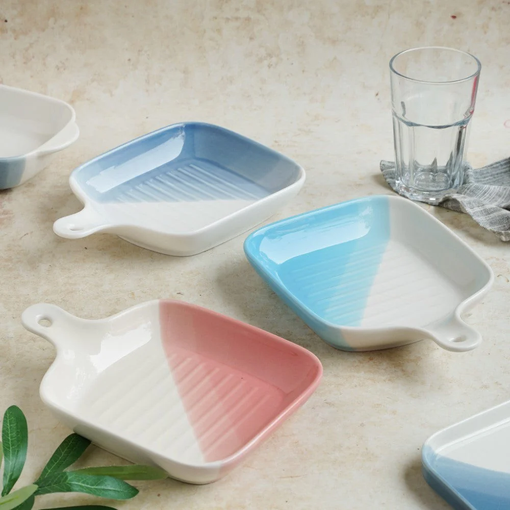 Ombre Plate With Handle - Image 11