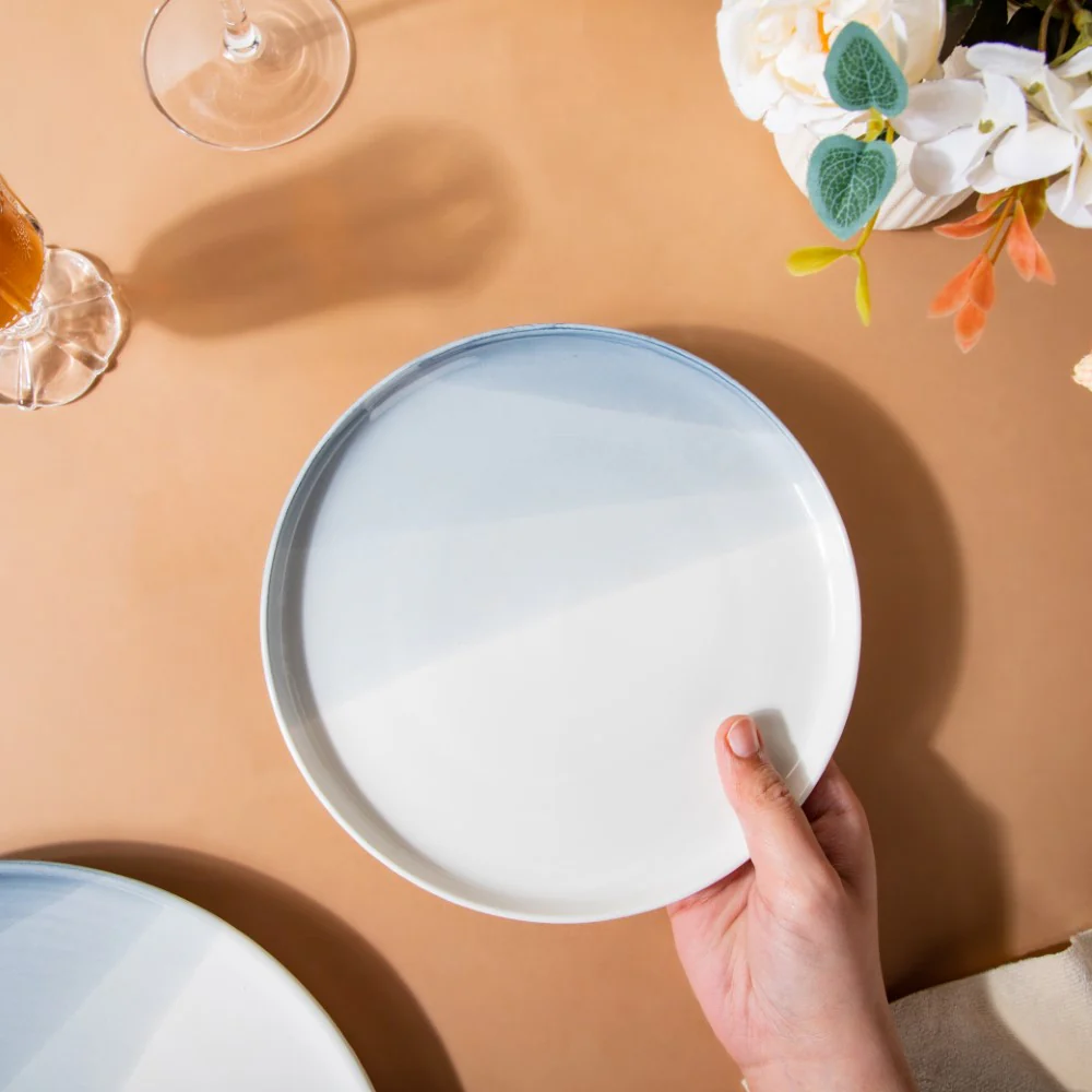 Ombre Snack Plate Grey 7 Inch - Image 3