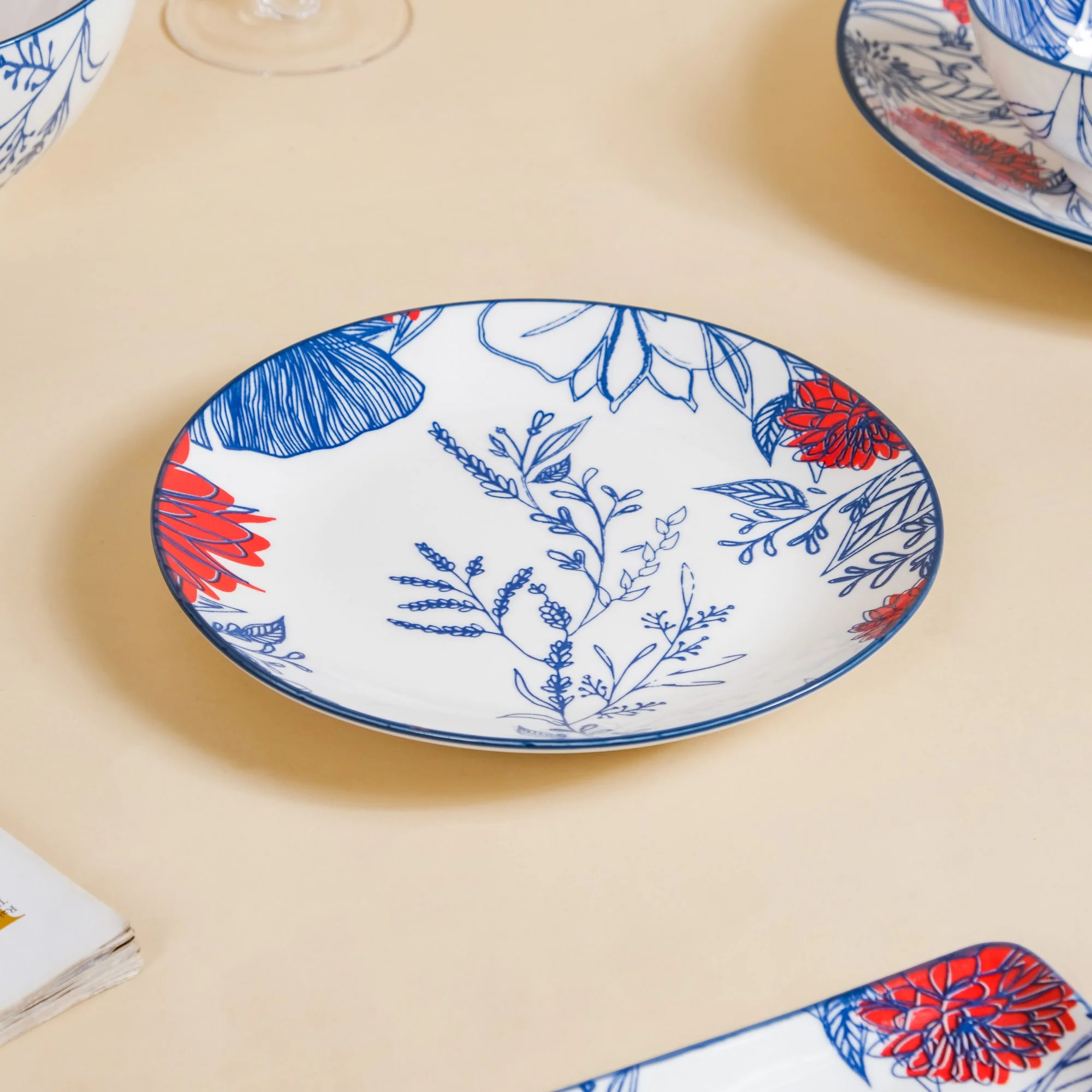 Oriental Elegance 22 Piece Dinner Set For 6 - Image 21