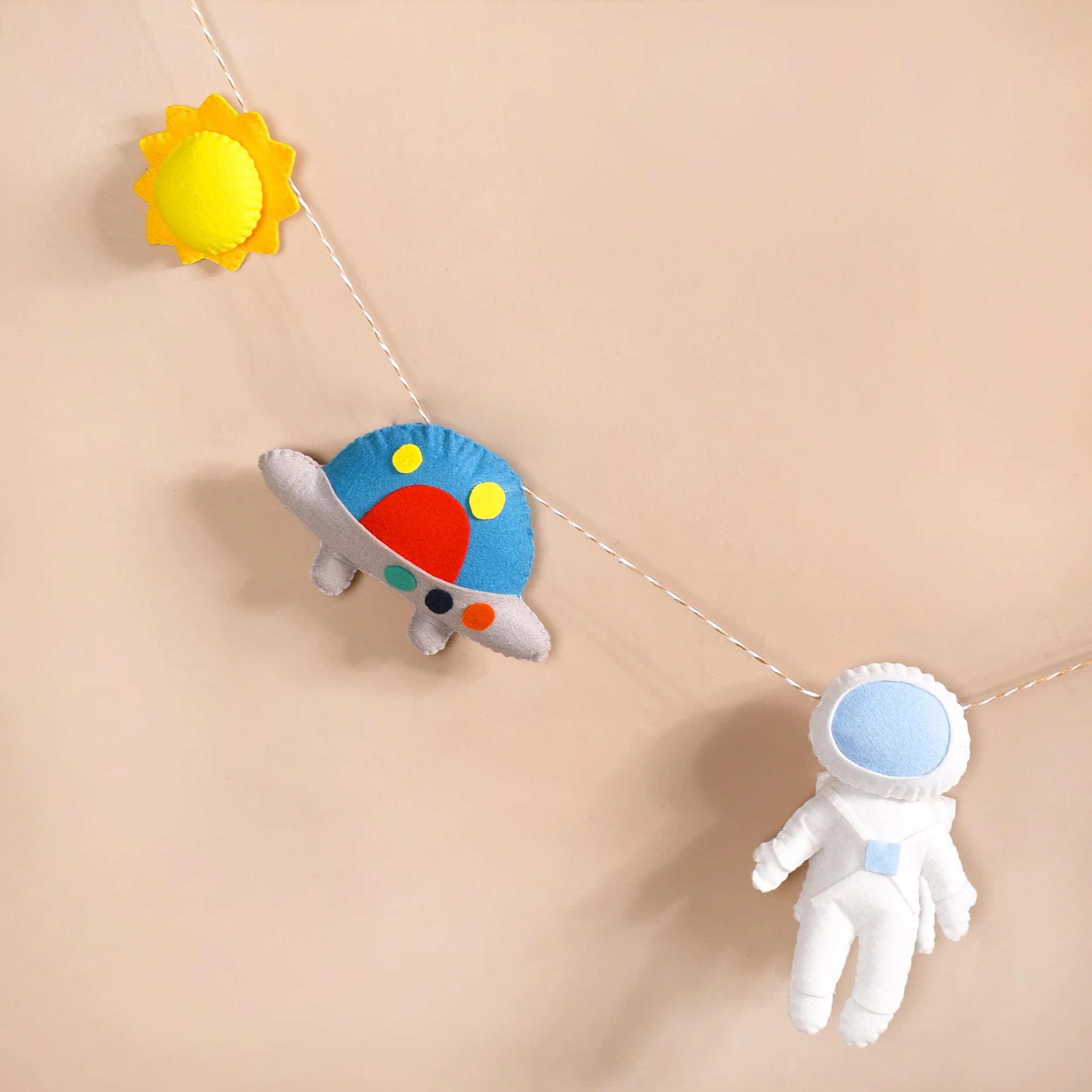 Outer Space Bunting For Kids Room Decor - Image 6