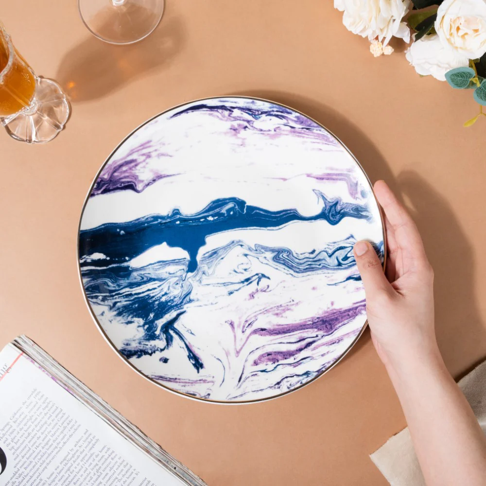 Painterly Dinner Plate - Image 2