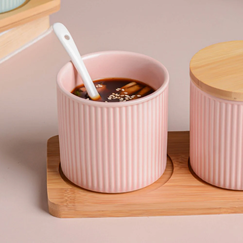 Pastel Spice Jar Set of 2 - Image 9
