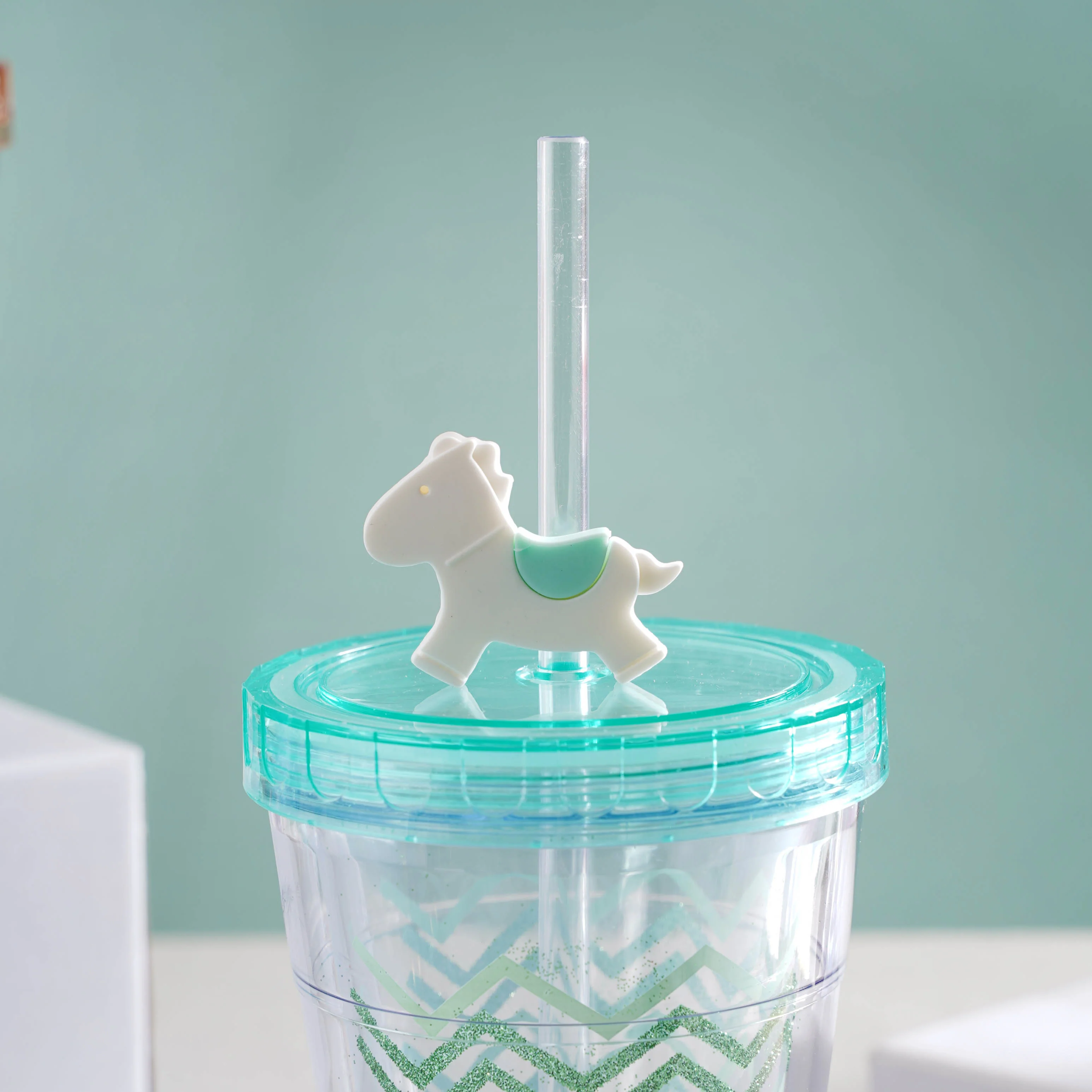 Patterned Cup and Straw - Image 10