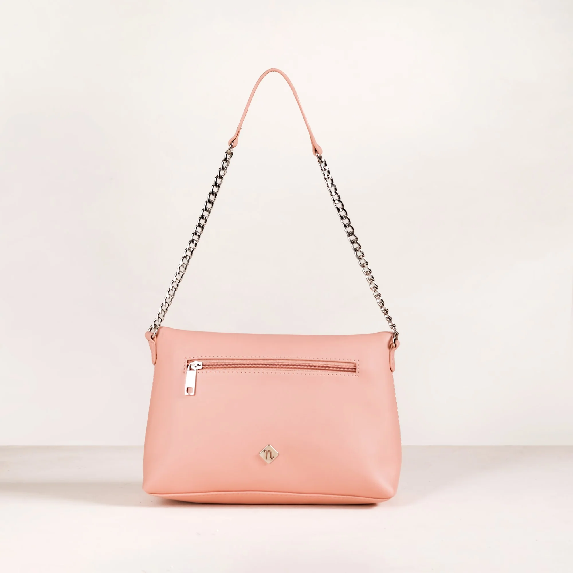 Peach Fuzz Folding Handbag - Image 11