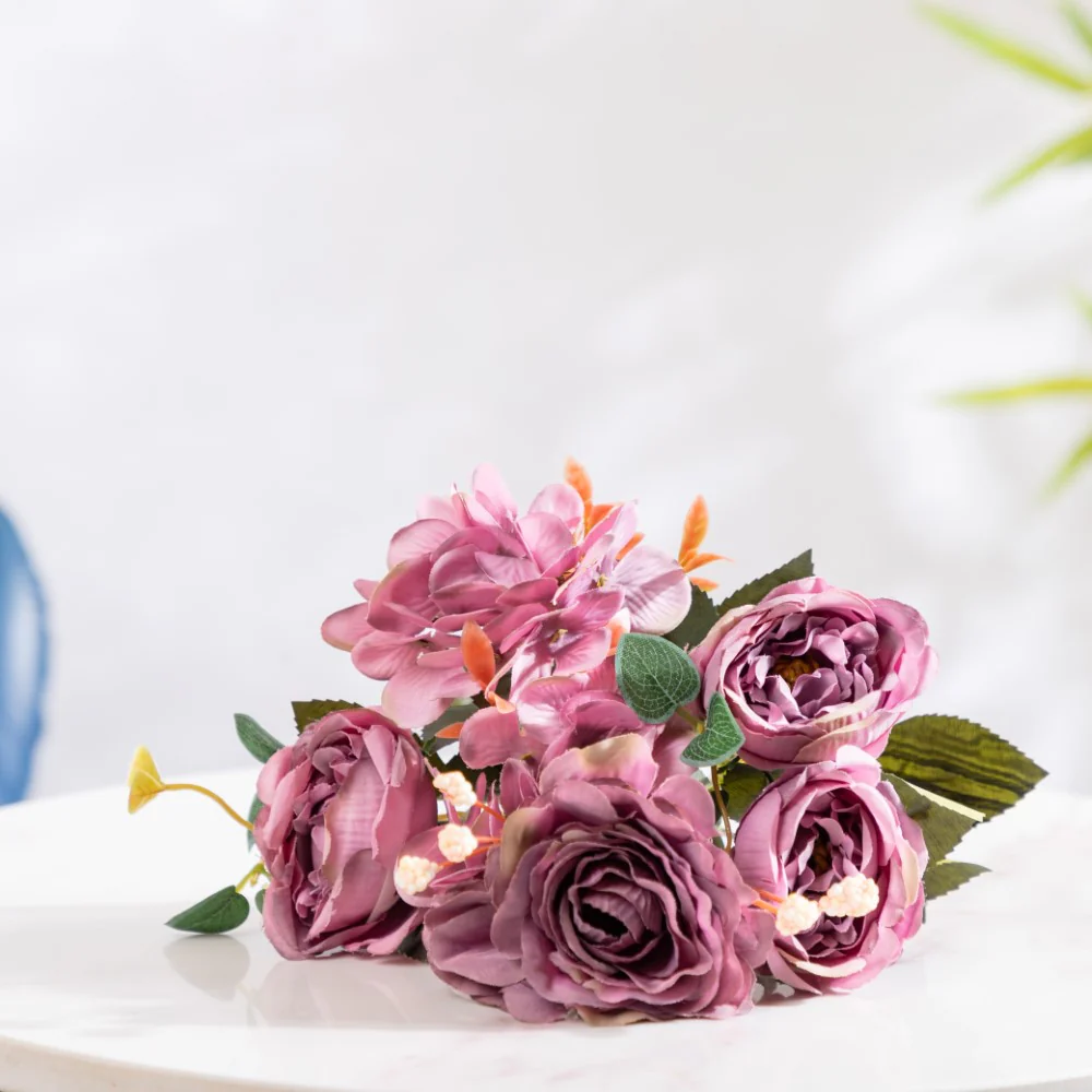 Rose Bouquet Purple - Image 4