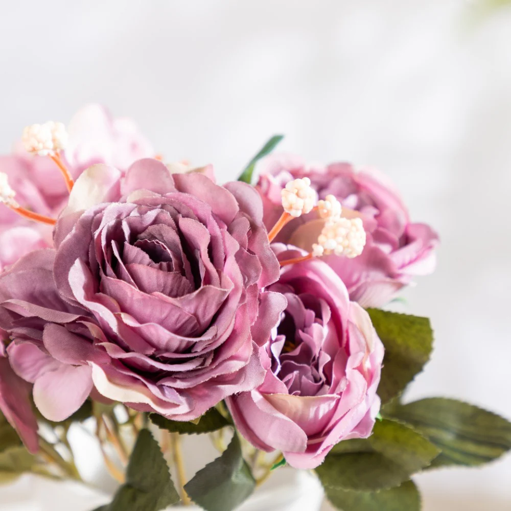 Rose Bouquet Purple - Image 7