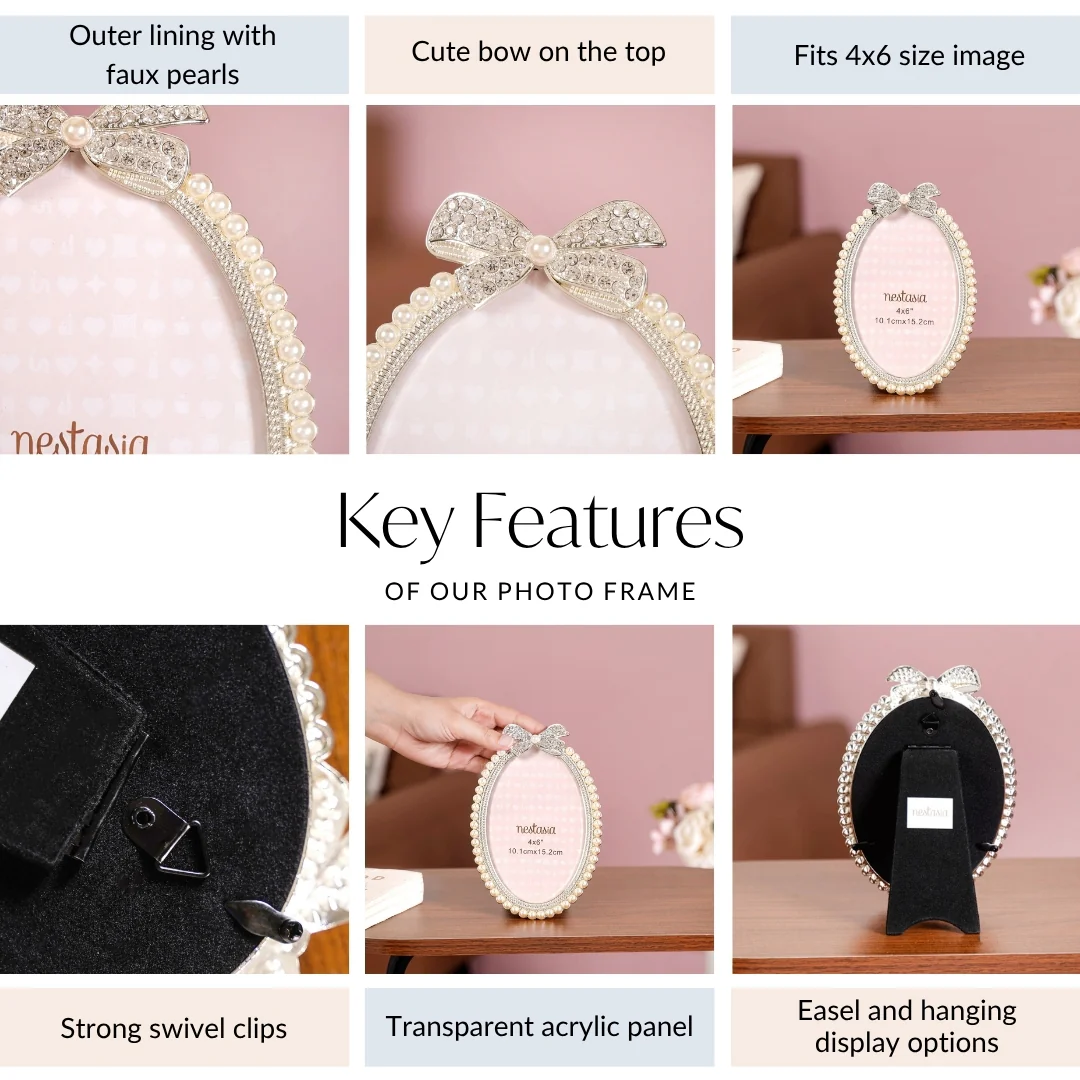 Pearl Medium Photo Frame 10x15cm - Image 5