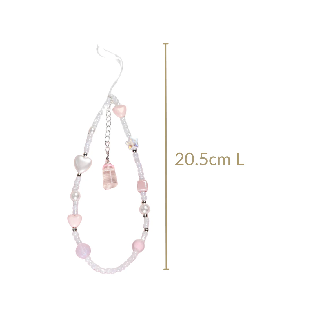 Pearl Stars And Hearts Phone Charm - Image 4
