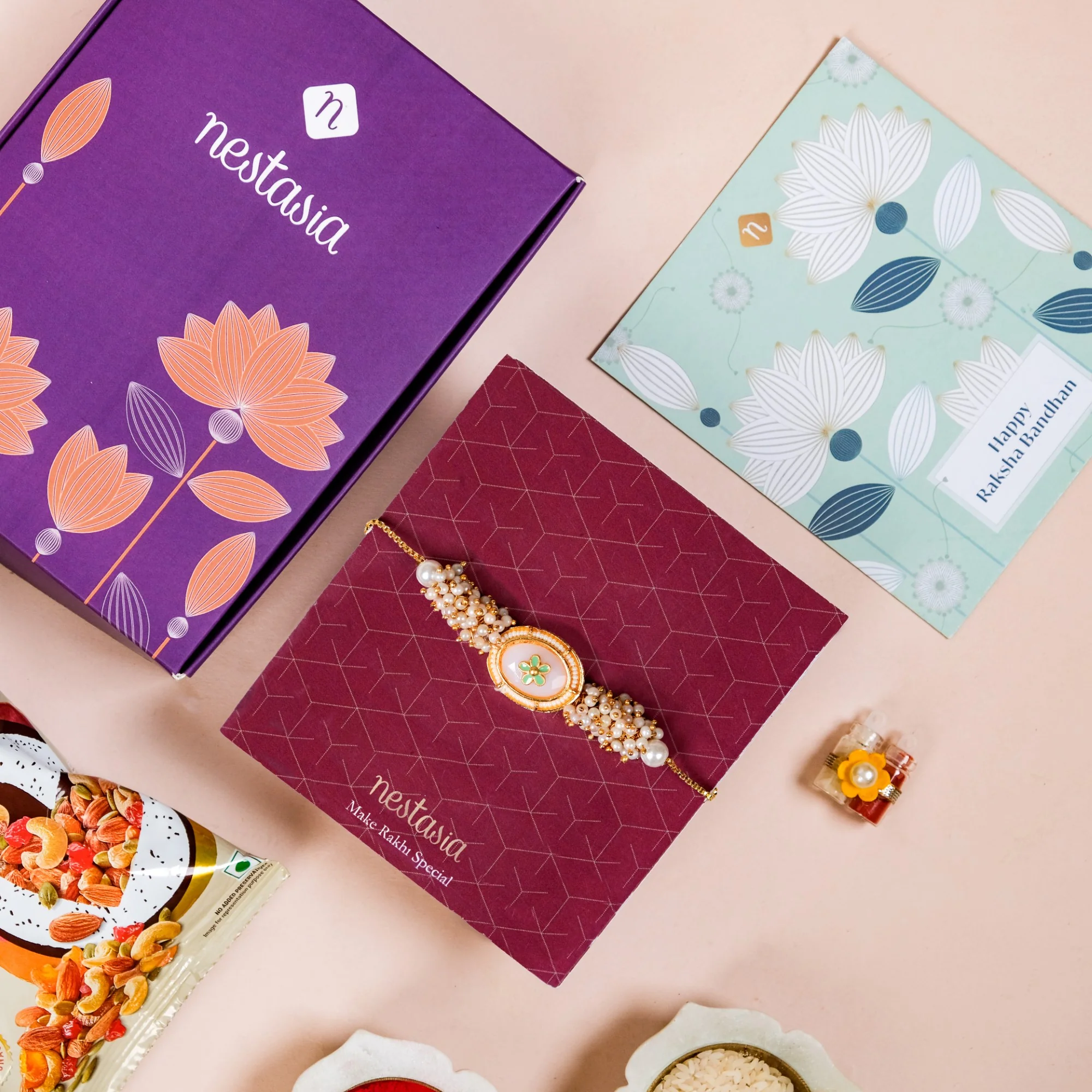Pearlcore Rakhi Gift Set - Image 2