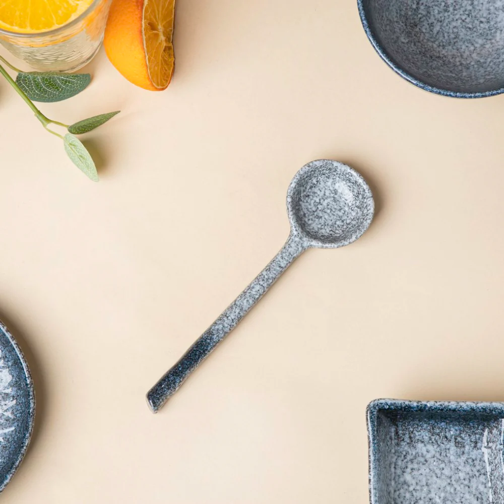 Pebble Glazed Ceramic Spoon - Image 4