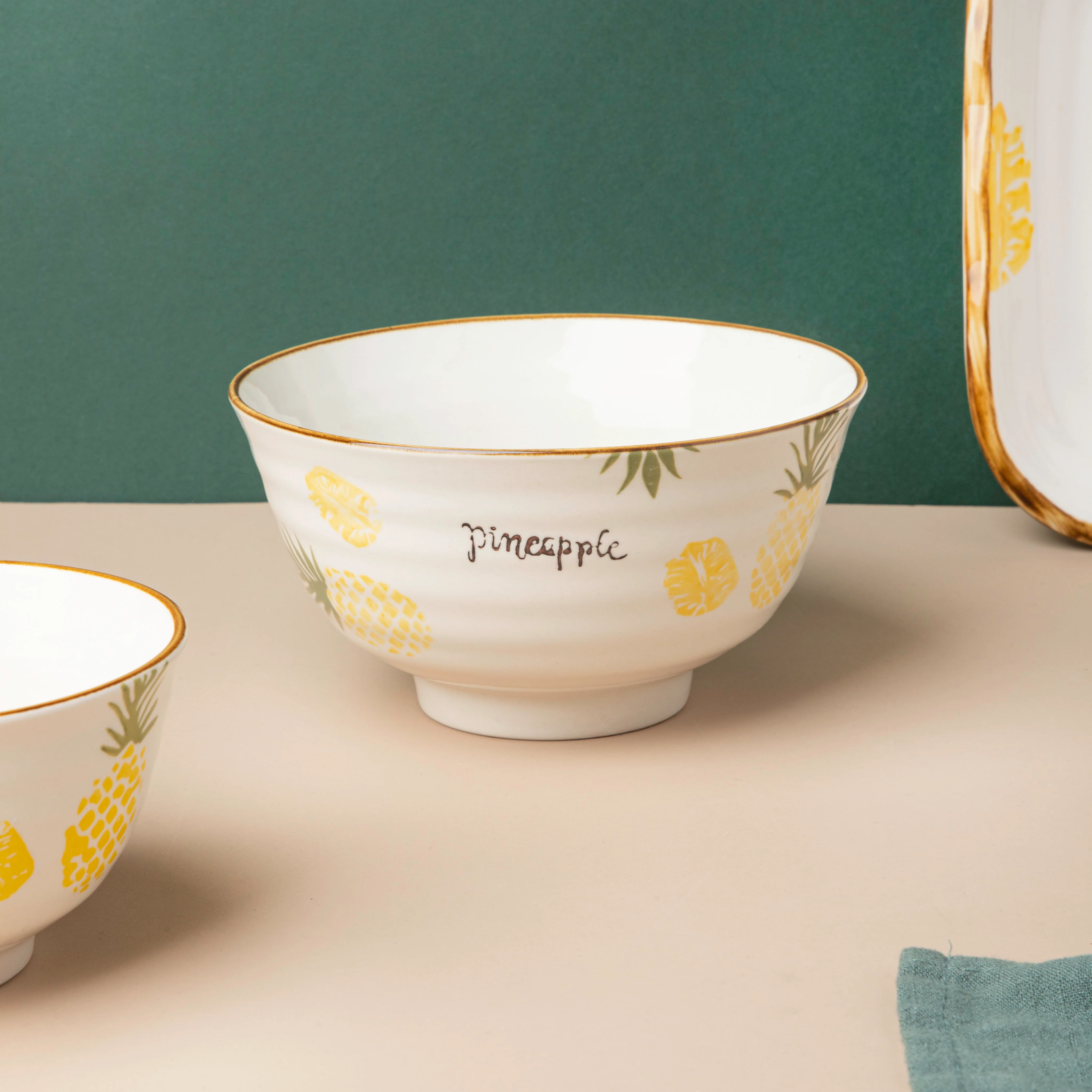 Pineapple 16 piece Soup Set For 4 - Image 5