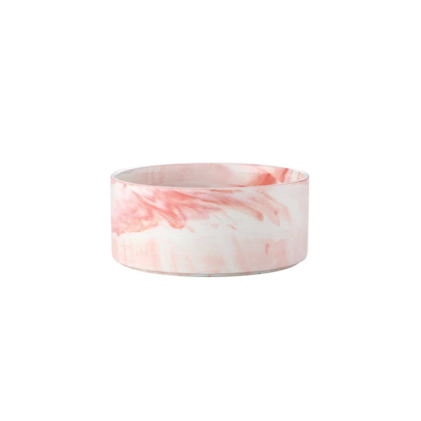 Pink Marble Bowl with Stand - Image 4