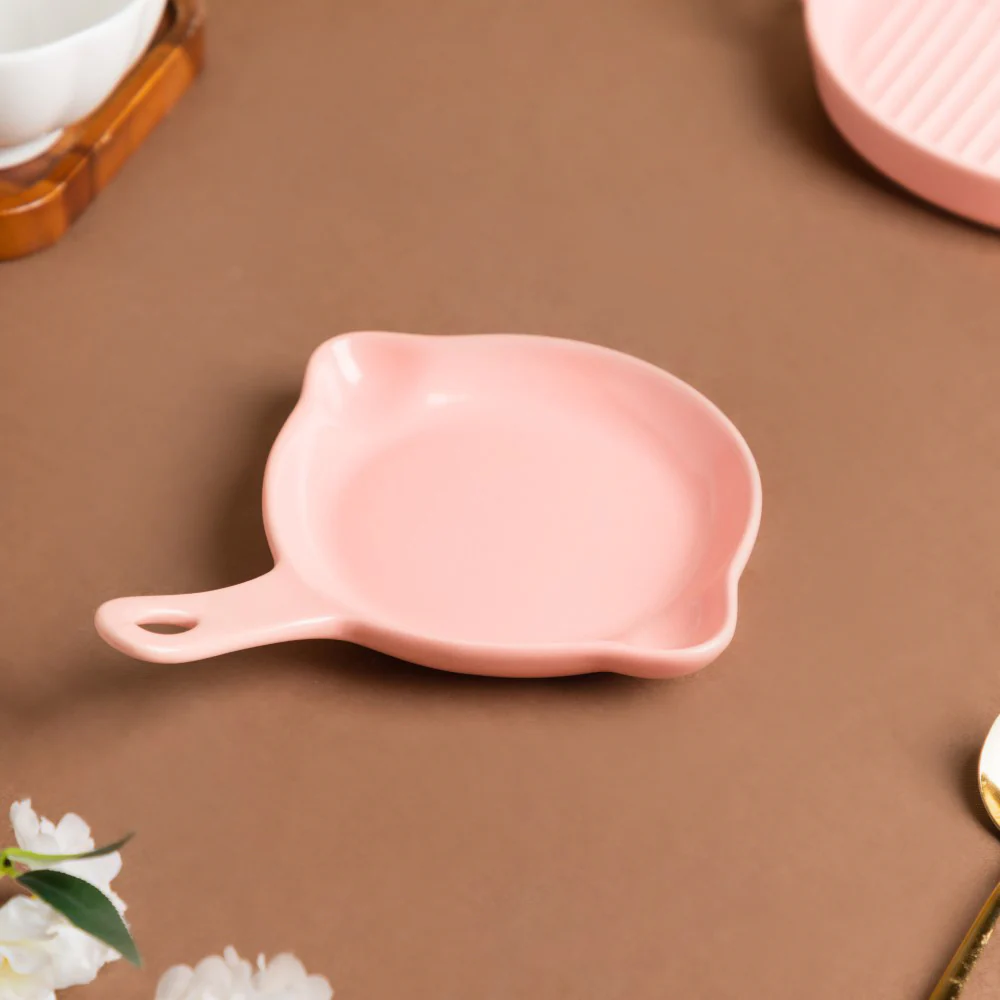 Pink Microwavable Baking Tray 6 inch - Image 3