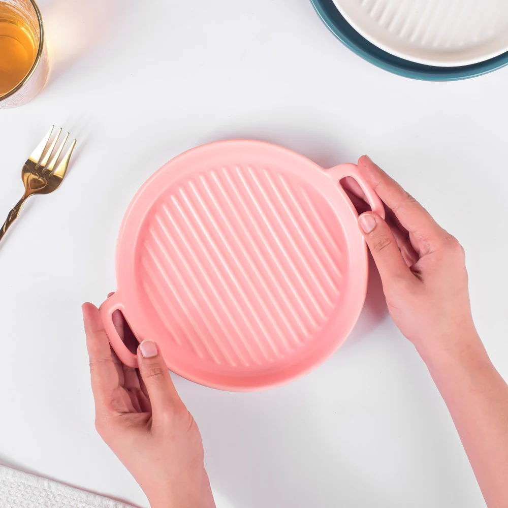 Pink Oven Plate Small - Image 2