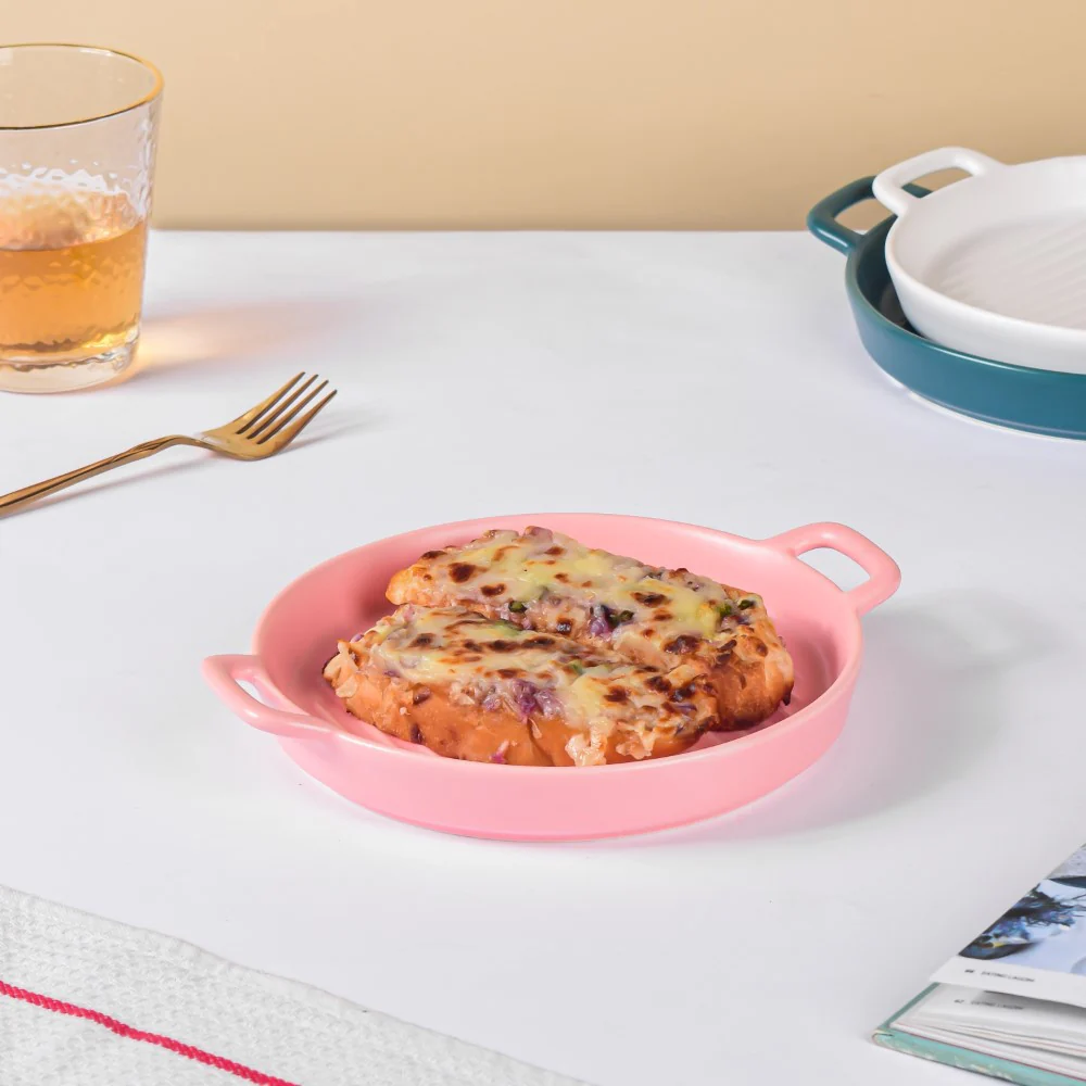Pink Oven Plate Small - Image 3
