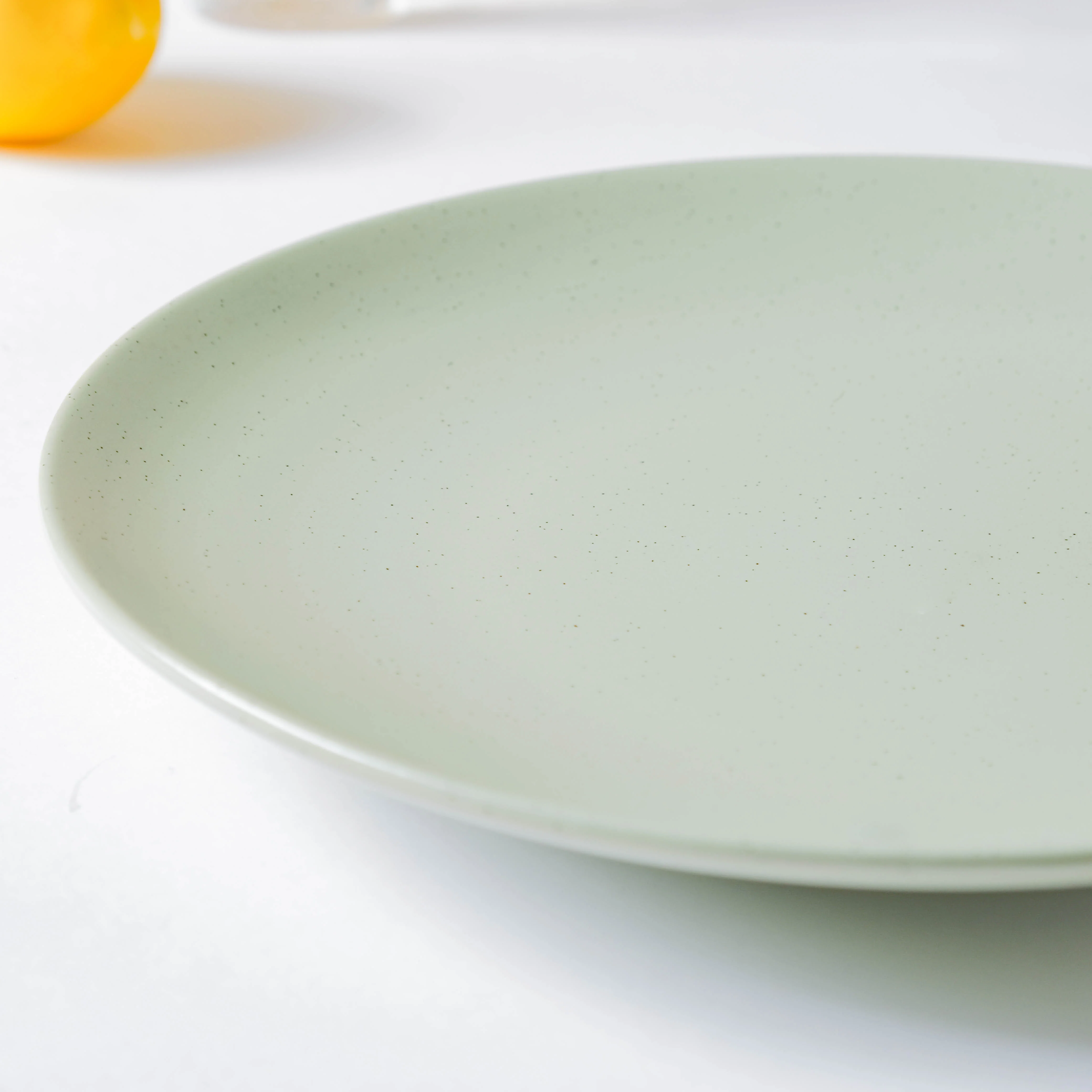 Pixie Glaze Dinner Plate Green 11 Inch - Image 7