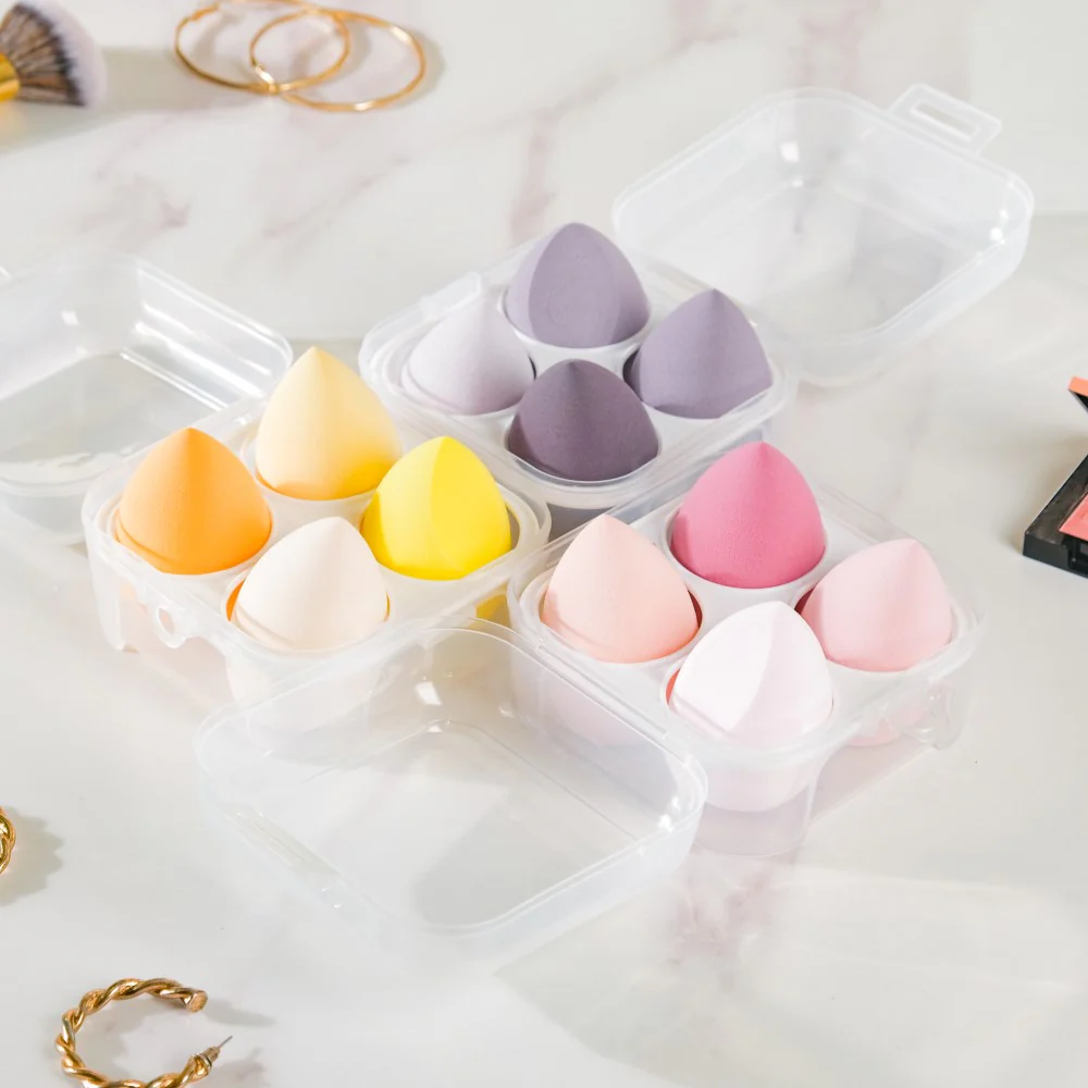 Plush Beauty Blender Pink Set of 4 - Image 10