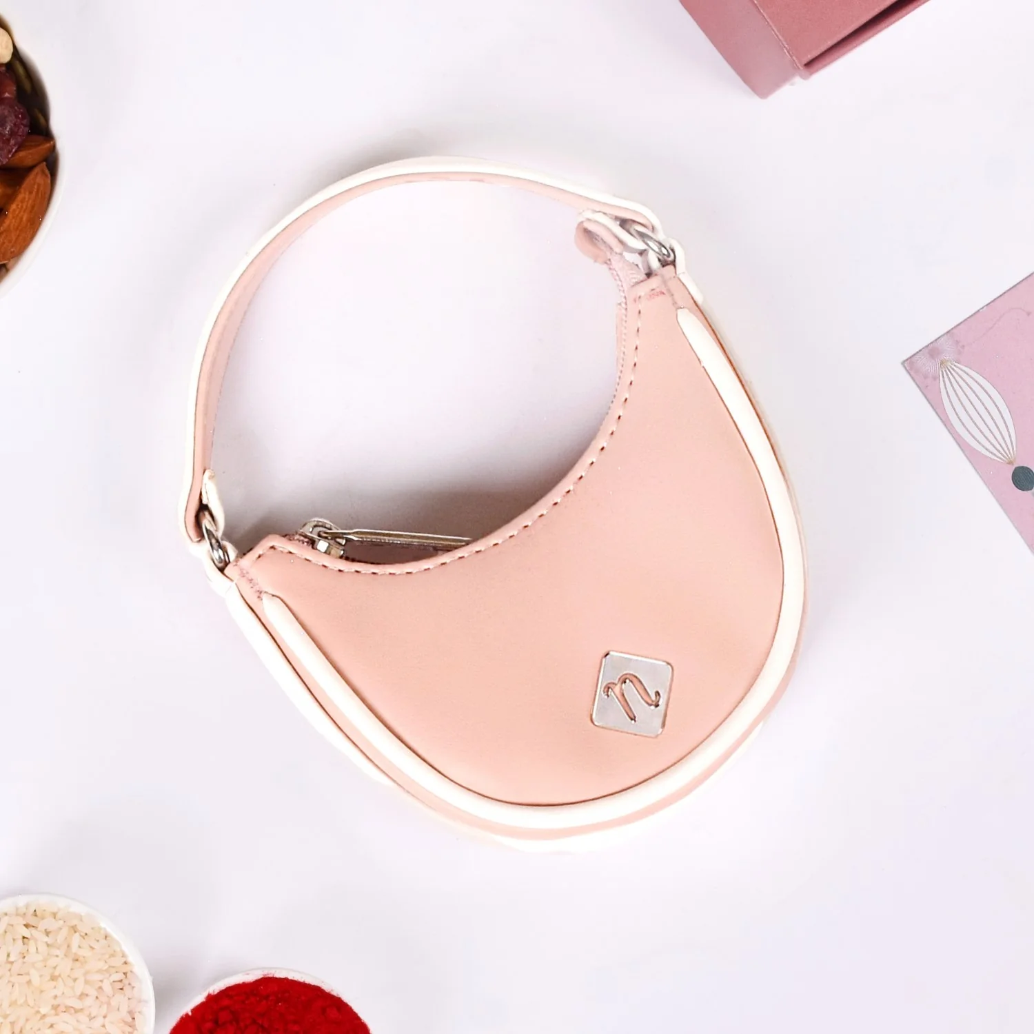Pocket Size Glamour Rakhi Gift Hamper For Sister - Image 3