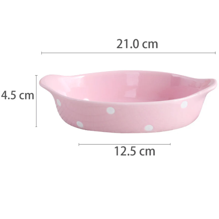 Polka Dots Dish 400 ml - Image 12