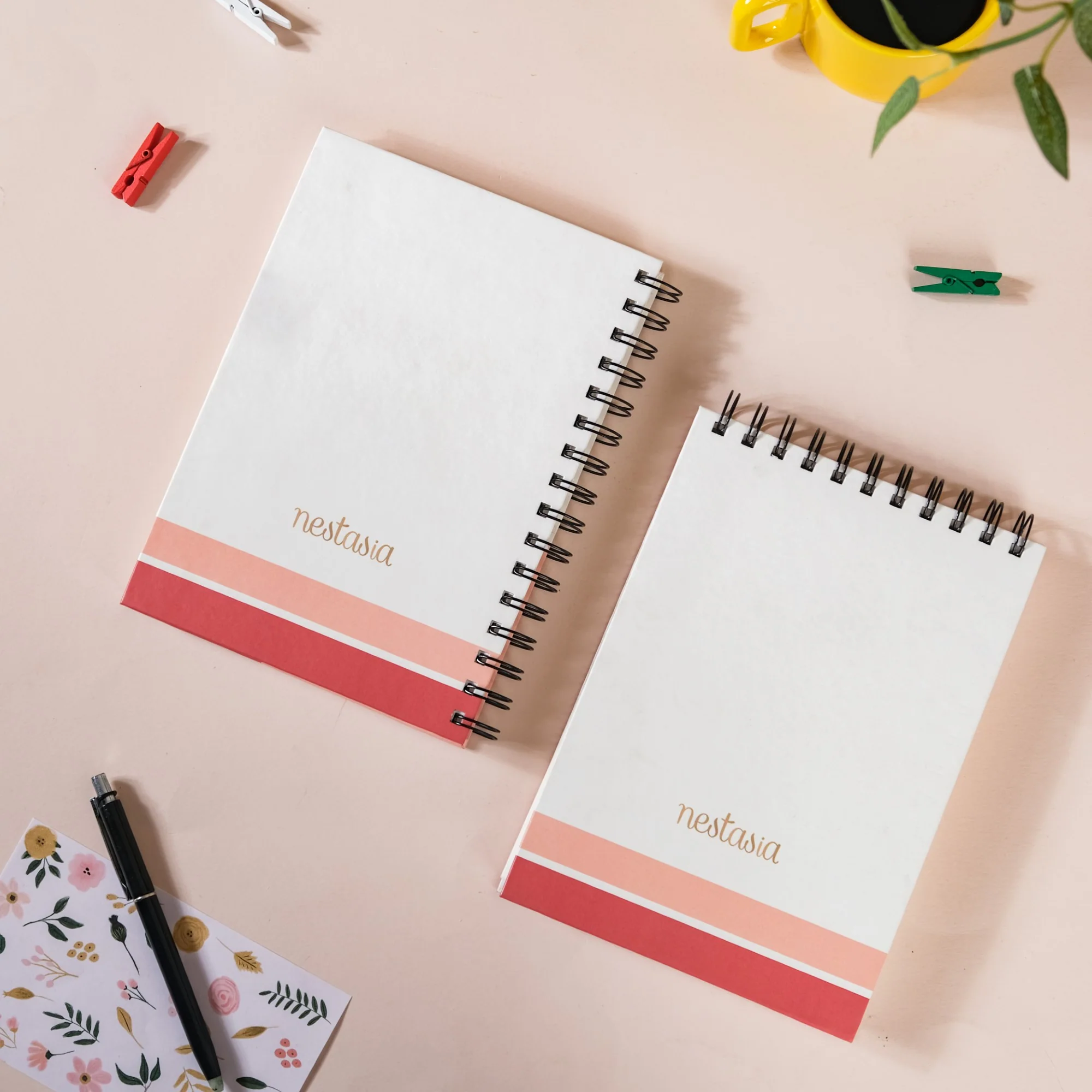 Printed Hardbound Planner And Notepad Set - Image 4