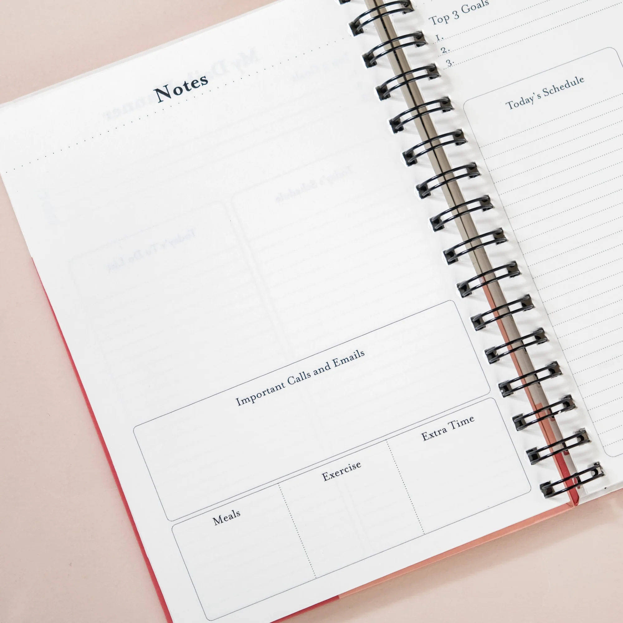 Printed Hardbound Planner And Notepad Set - Image 6