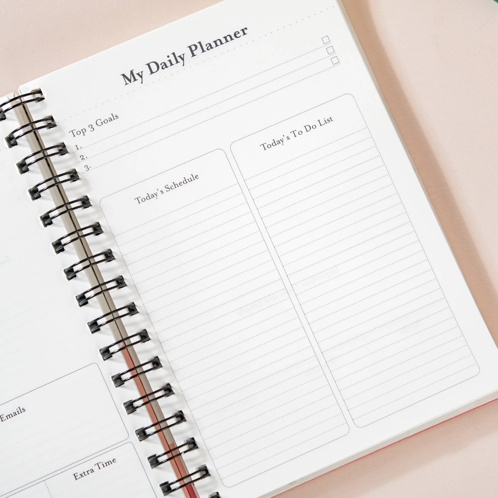 Printed Hardbound Planner And Notepad Set - Image 8