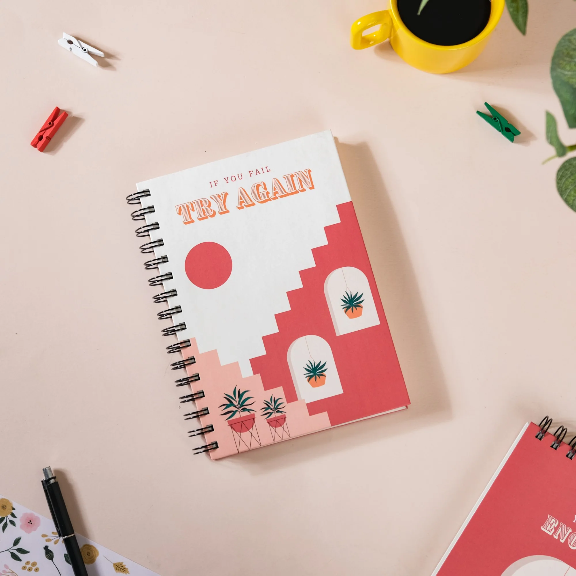 Printed Hardbound Planner And Notepad Set - Image 9