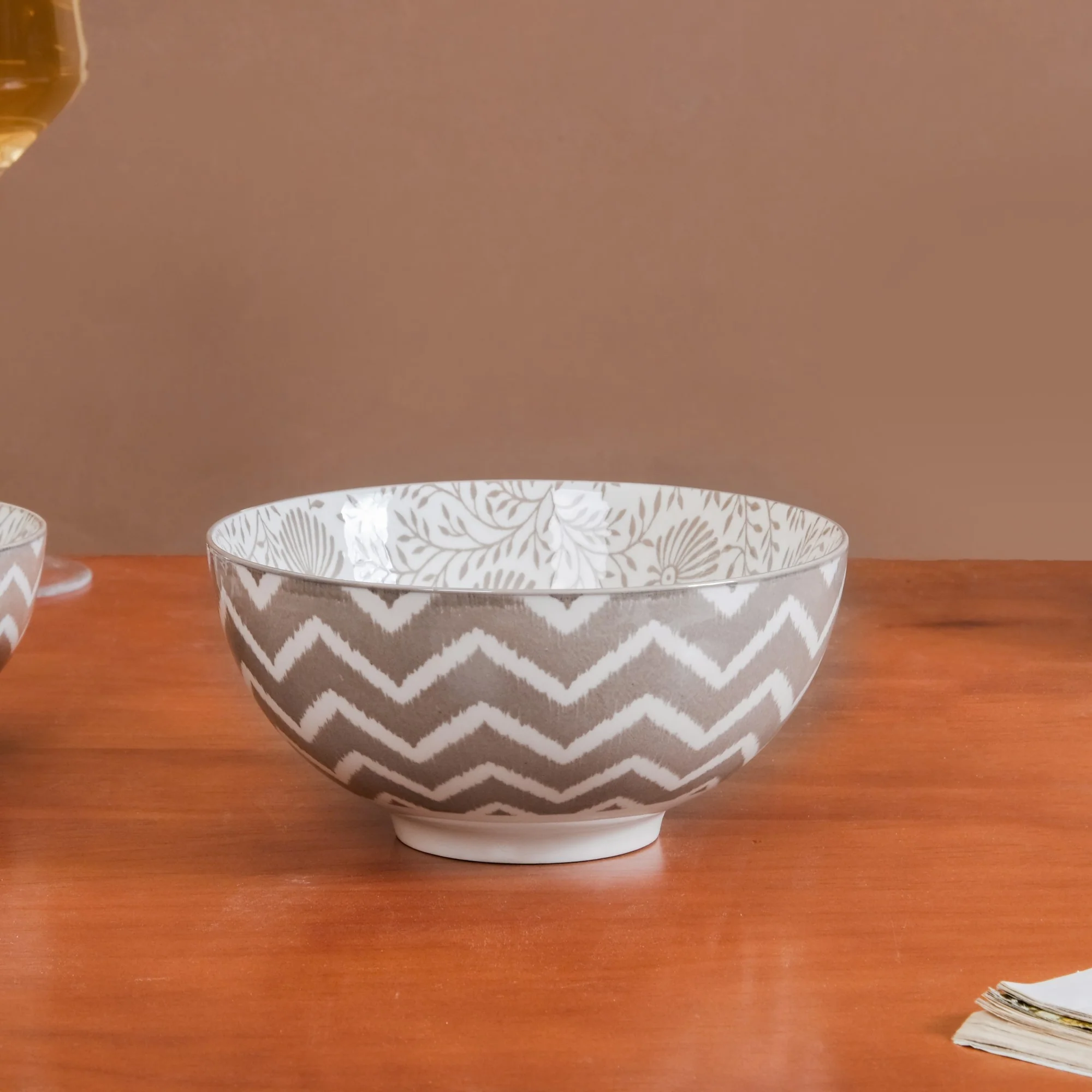 Printed Square Plates 24 Piece Dinner Set For 6 - Image 10