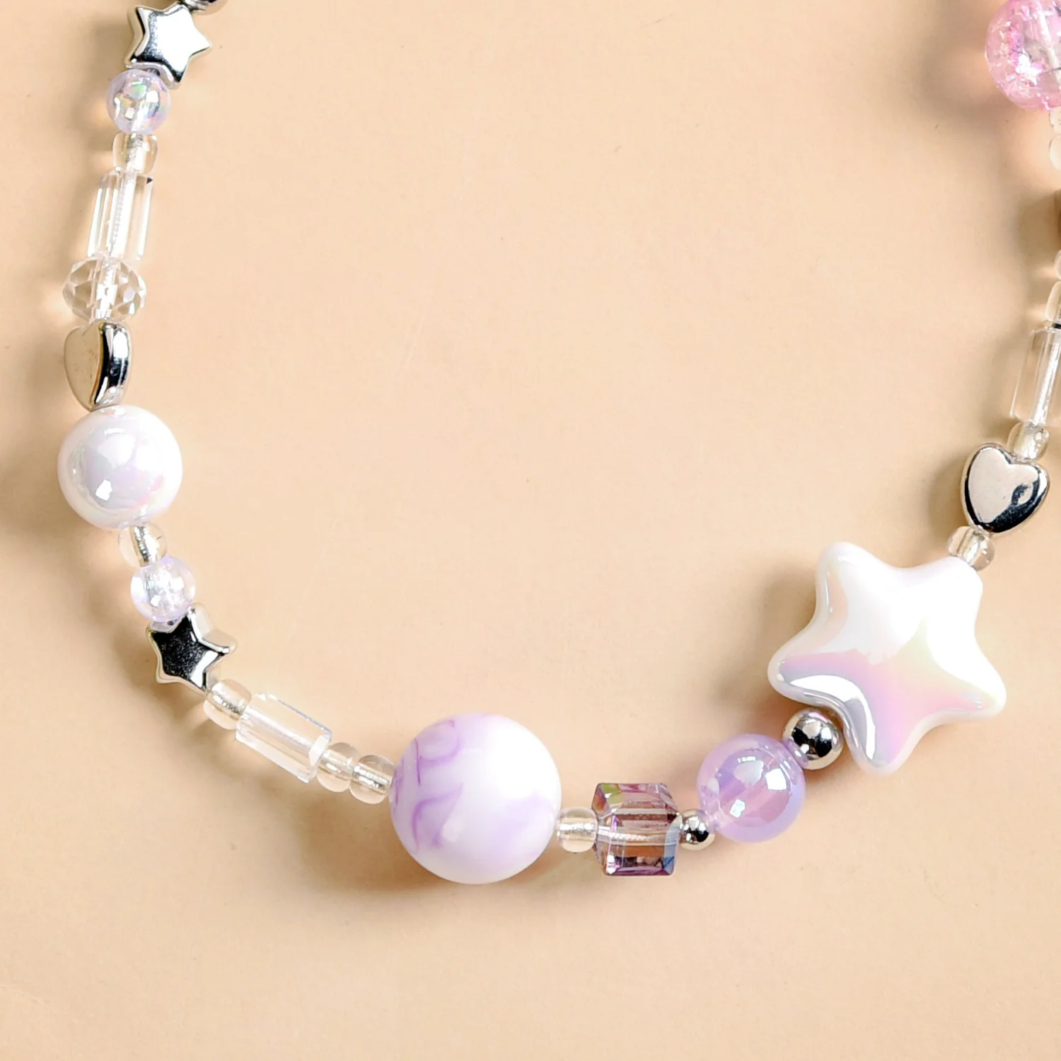 Purple Haze Phone Lanyard With Butterfly Charm - Image 5