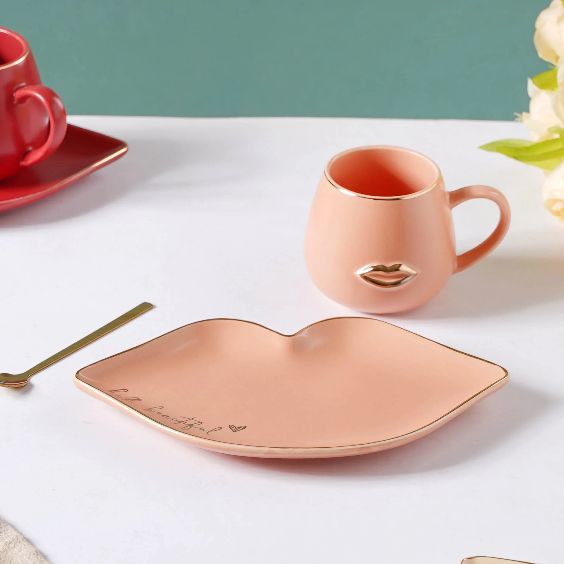 Quirky Cup and Plate Set - Image 15