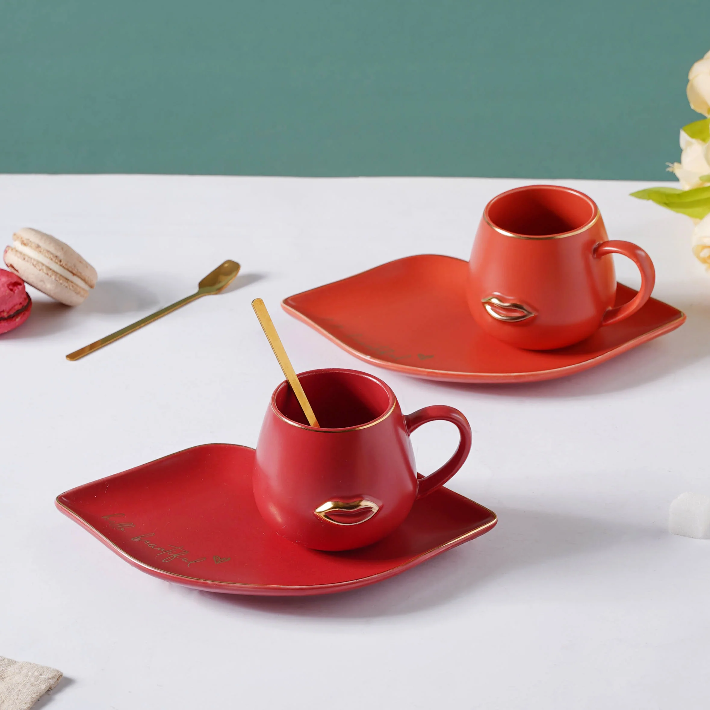Quirky Cup and Plate Set - Image 22