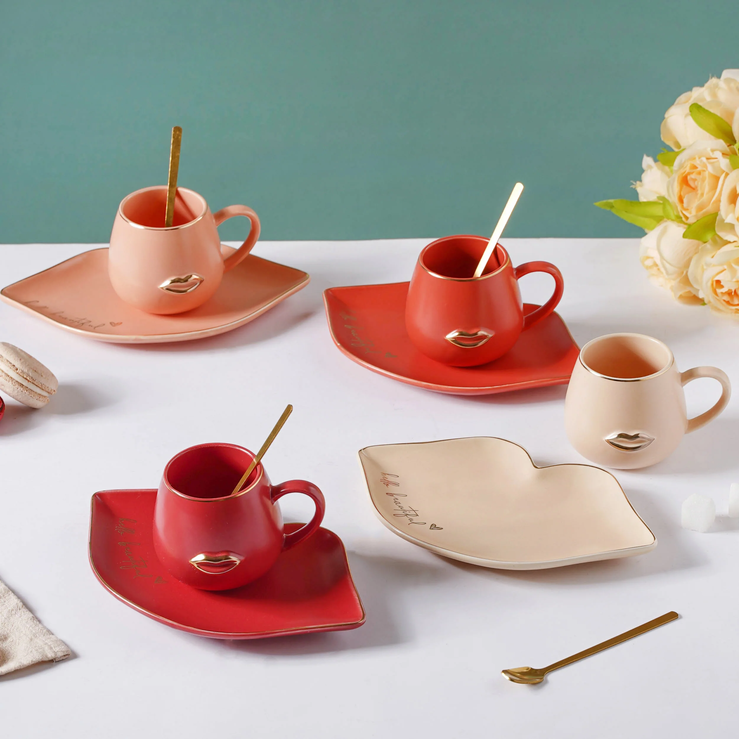 Quirky Cup and Plate Set - Image 7