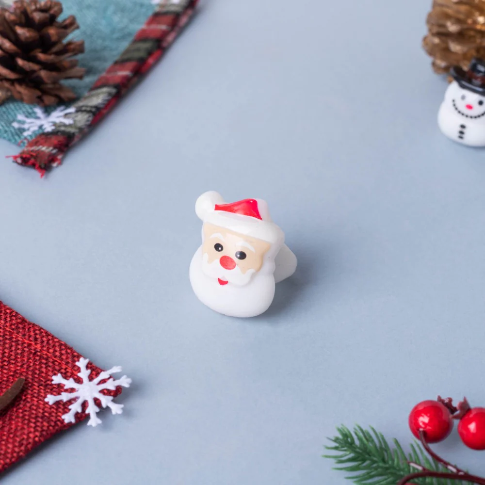 Glow Santa Claus LED Ring - Image 3