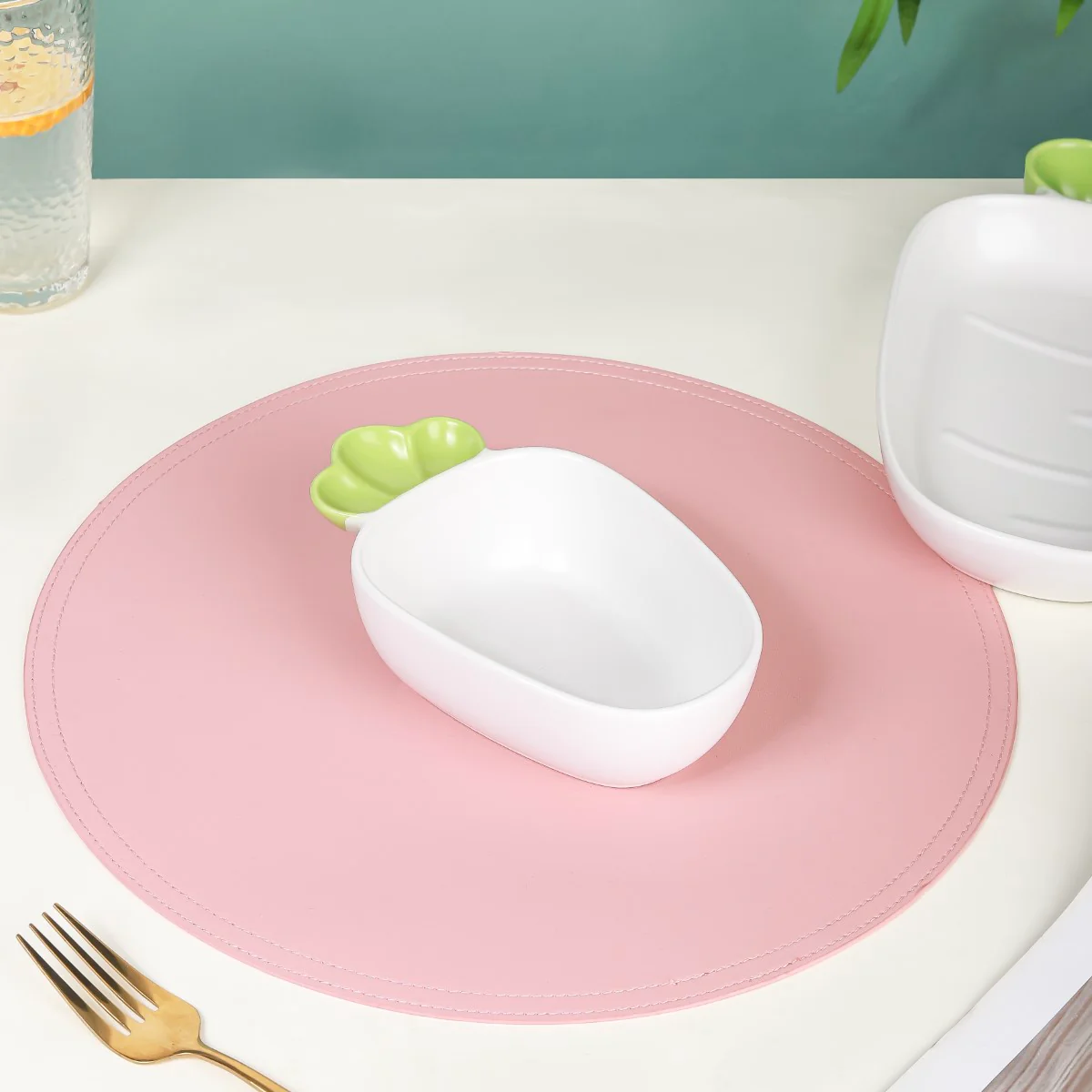 Radish Snack Dish White 300 ml - Image 5