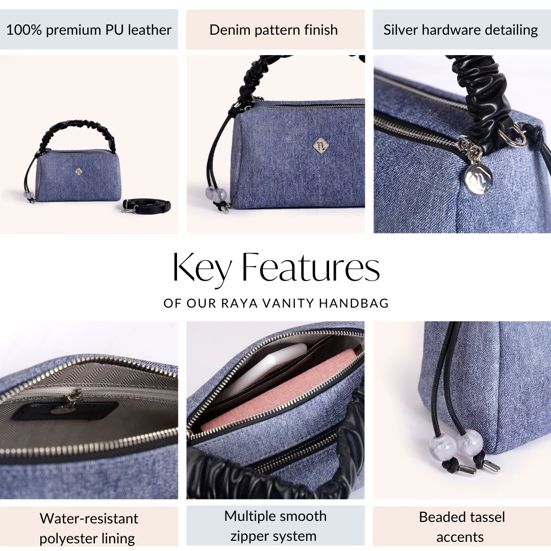 Raya Handbag With Sling - Image 6