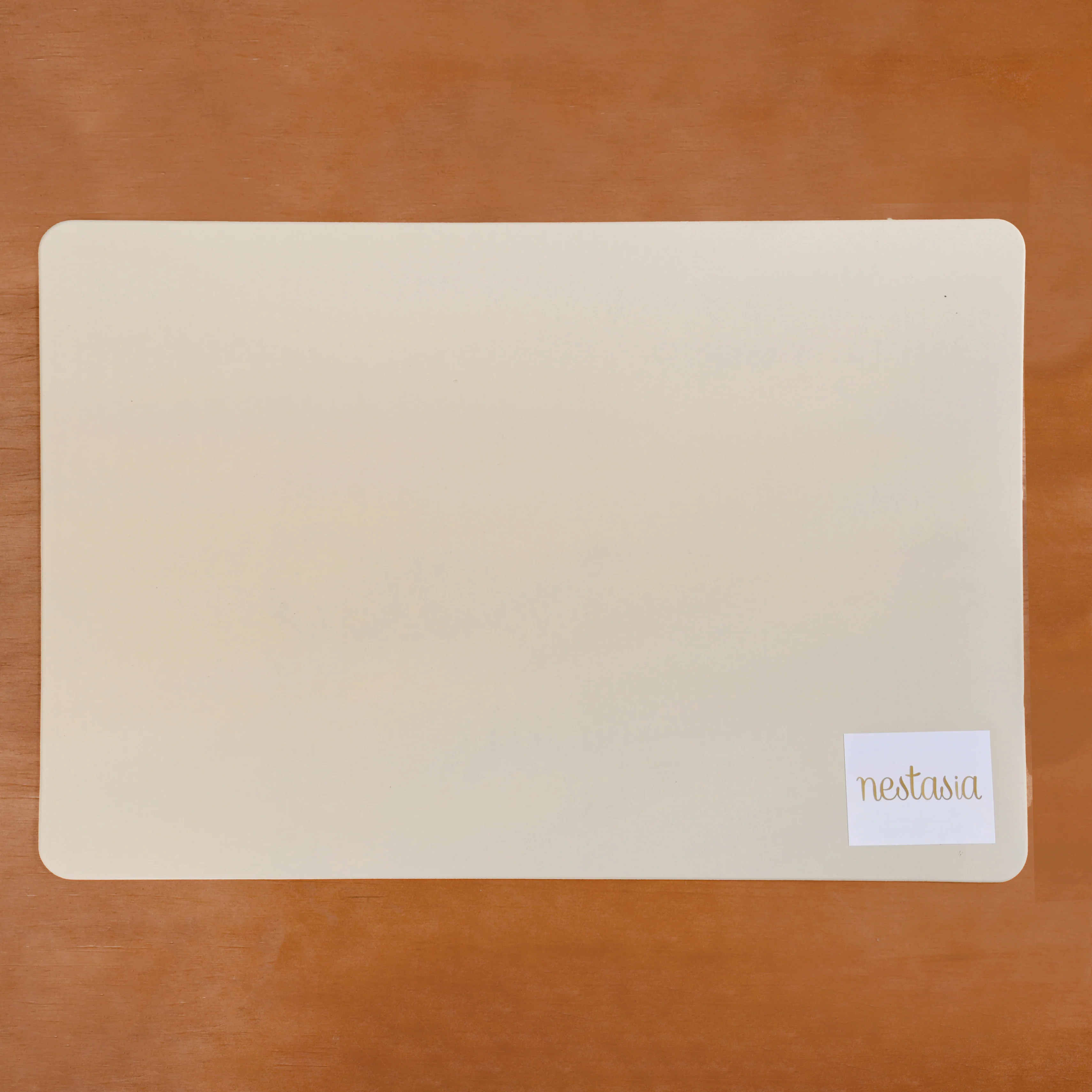Rectangular Beige Dining Table Mat Set Of 6 - Image 7