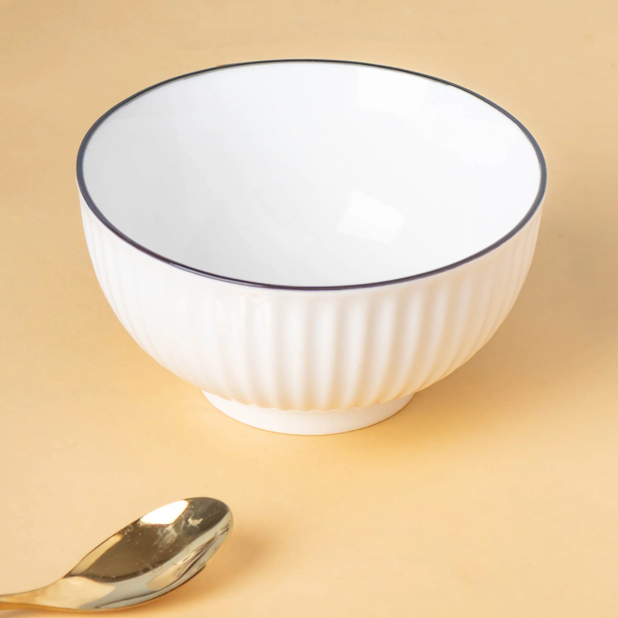 Ribbed Side Bowl 250 ml - Image 6