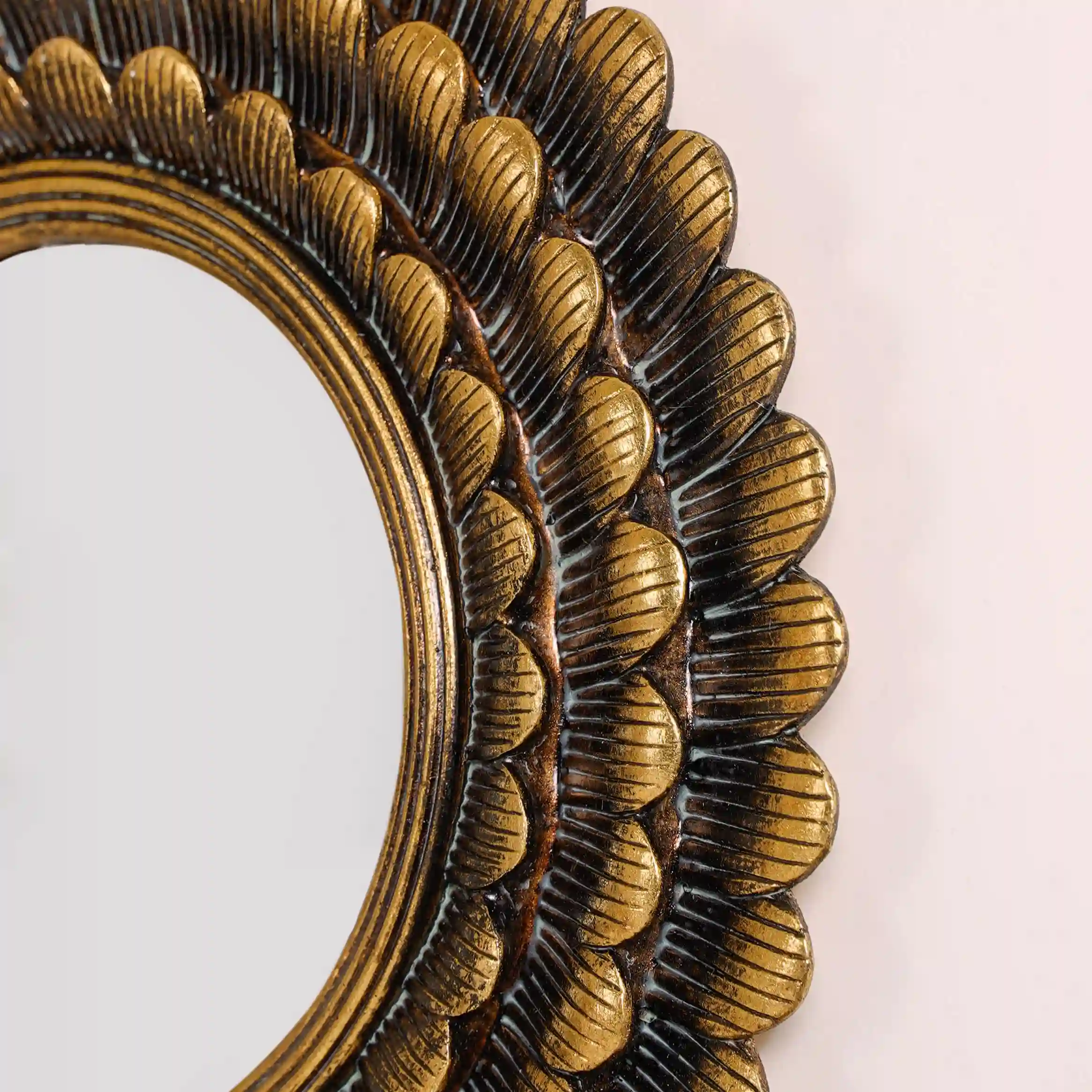 Ring Of Flowers Wall Mirror Decor - Image 8