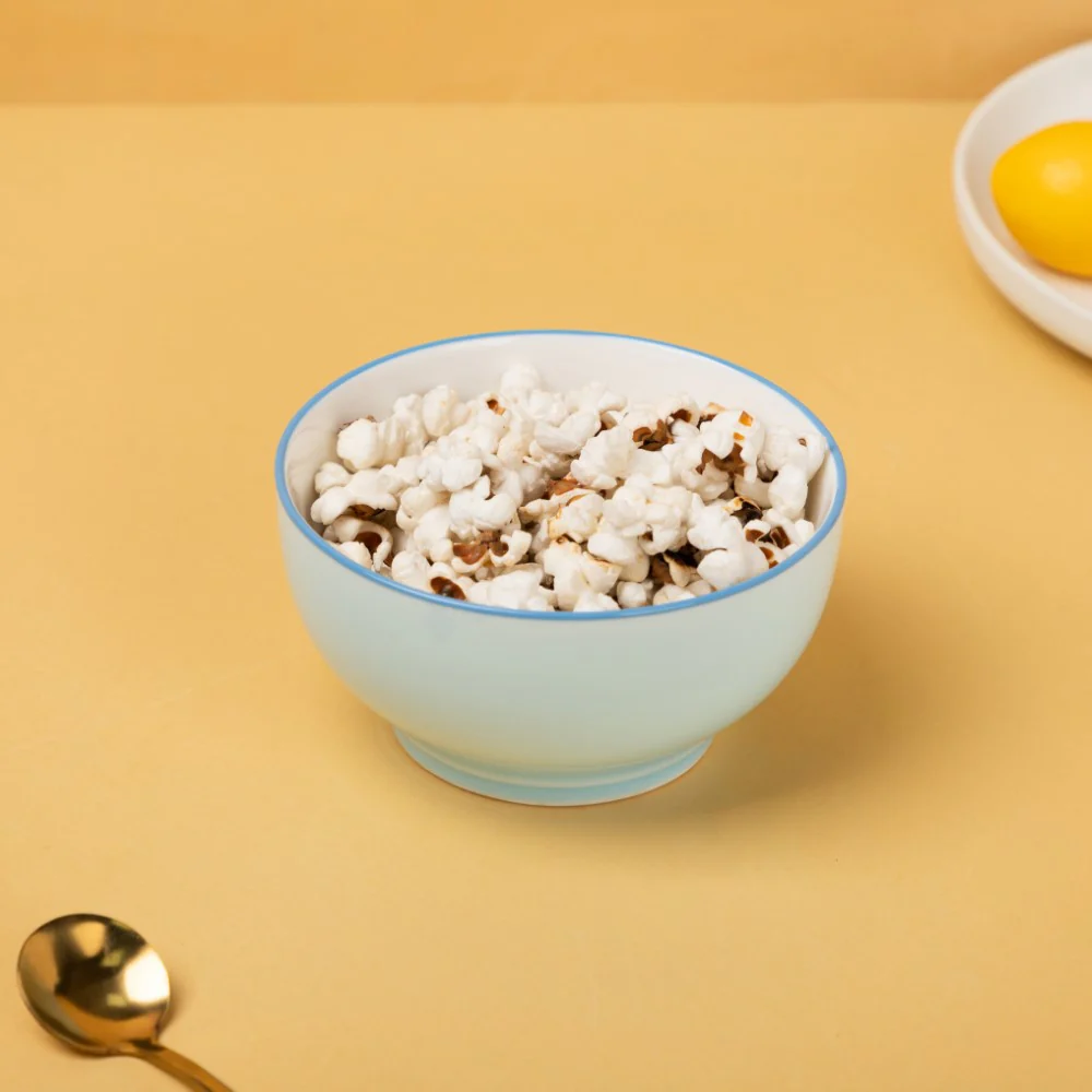 Riona Ceramic Side Bowl Blue 300 ml - Image 3