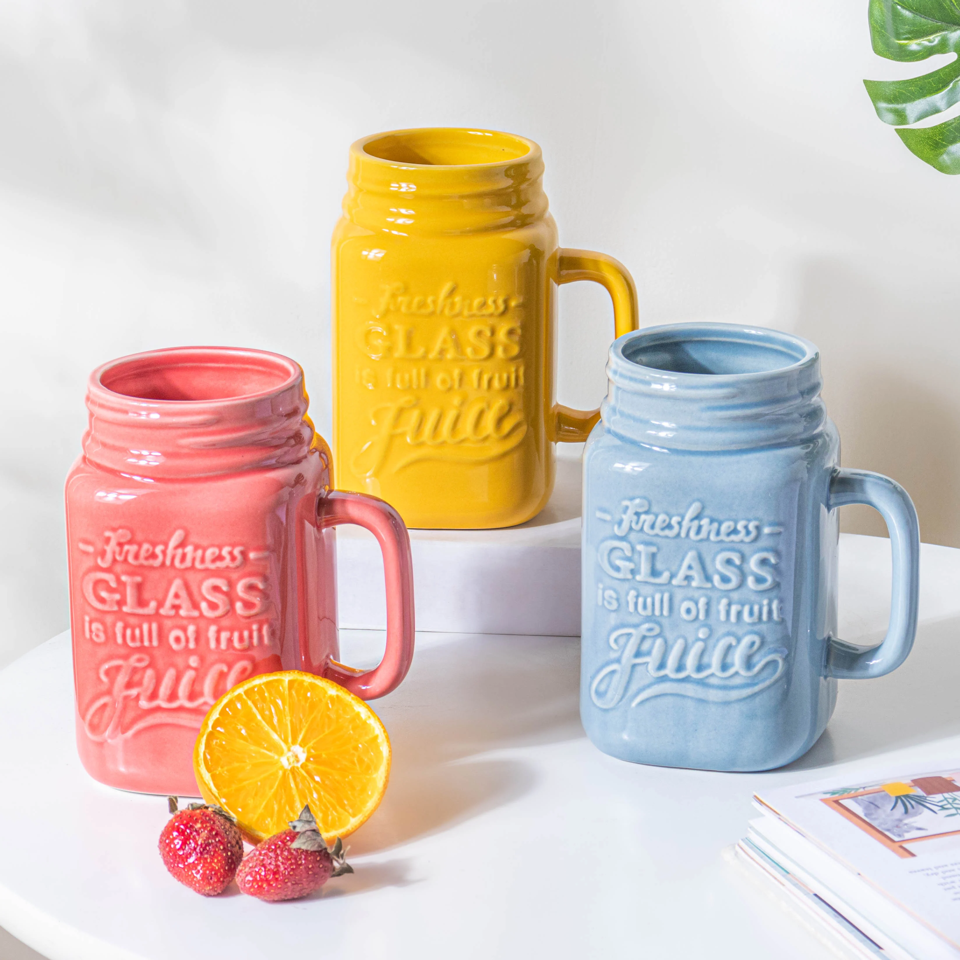 Riona Mason Mug Pink - Image 6
