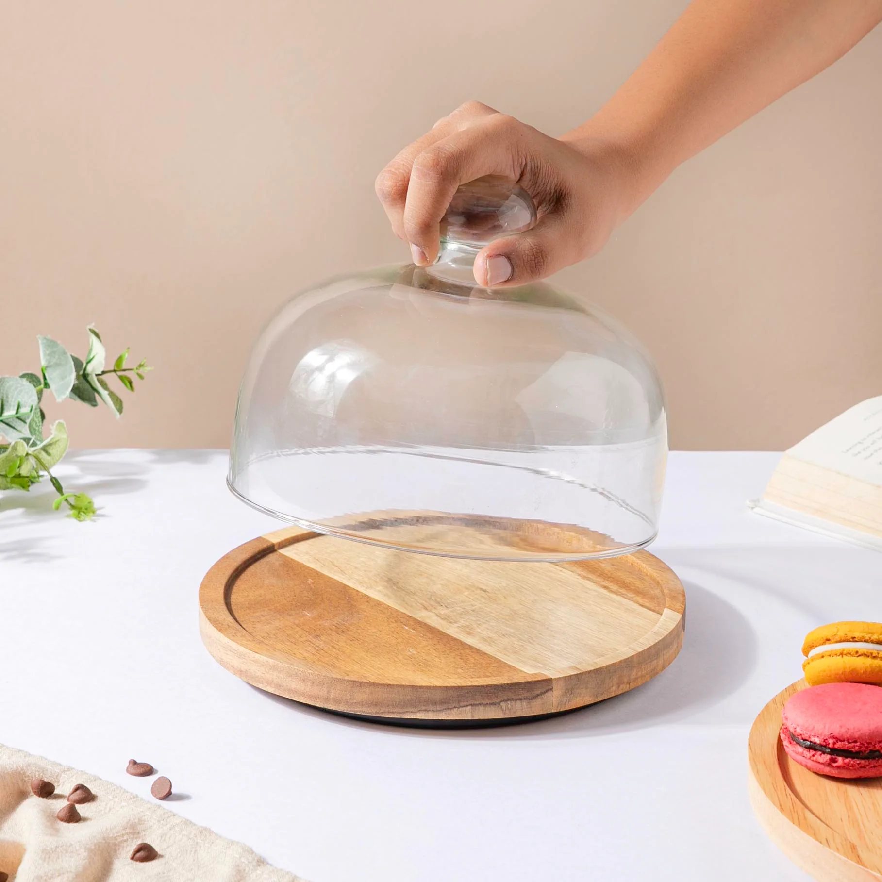 Rotating Cake Stand 9.5 Inch - Image 2