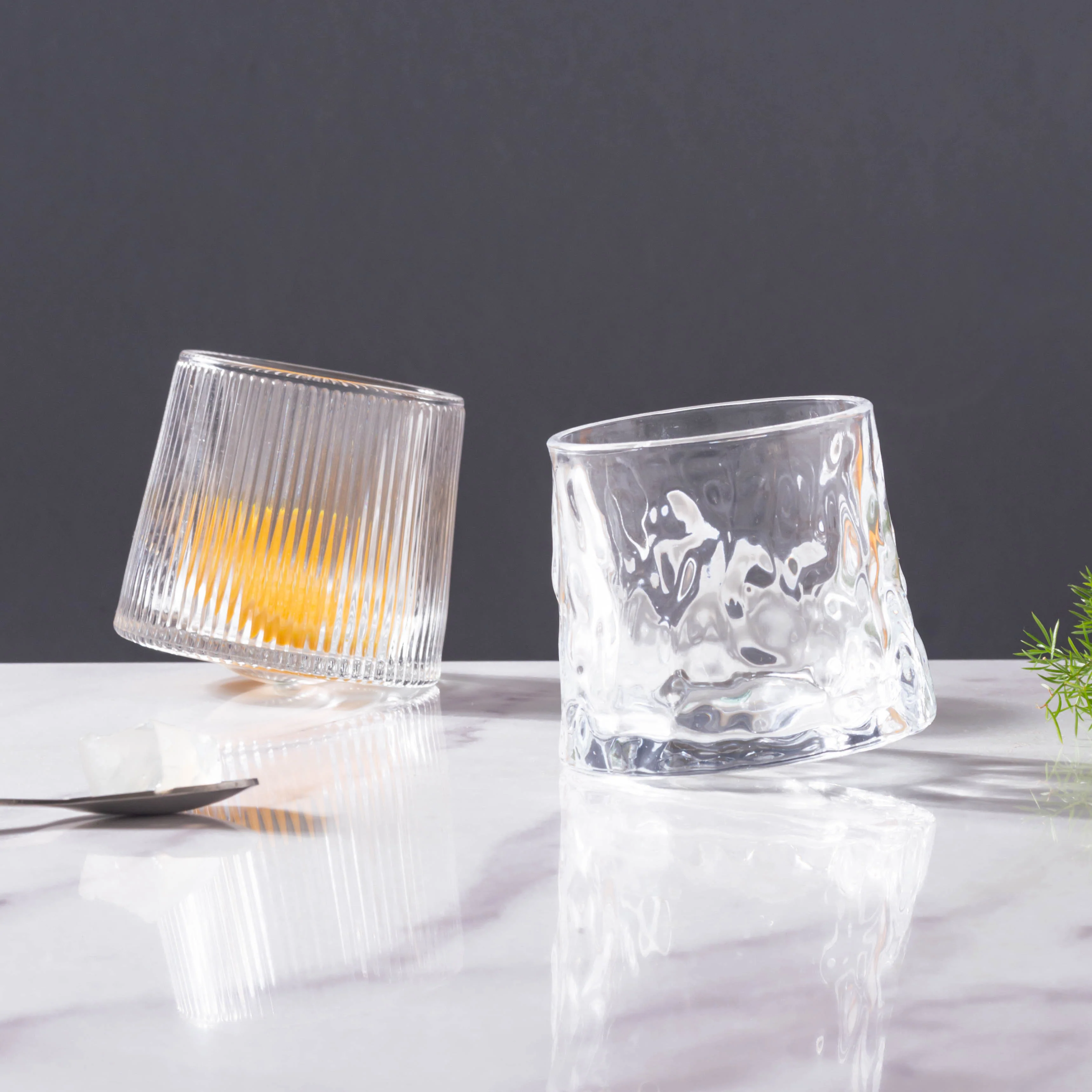 Rotating Glass Set of 2 - Image 22