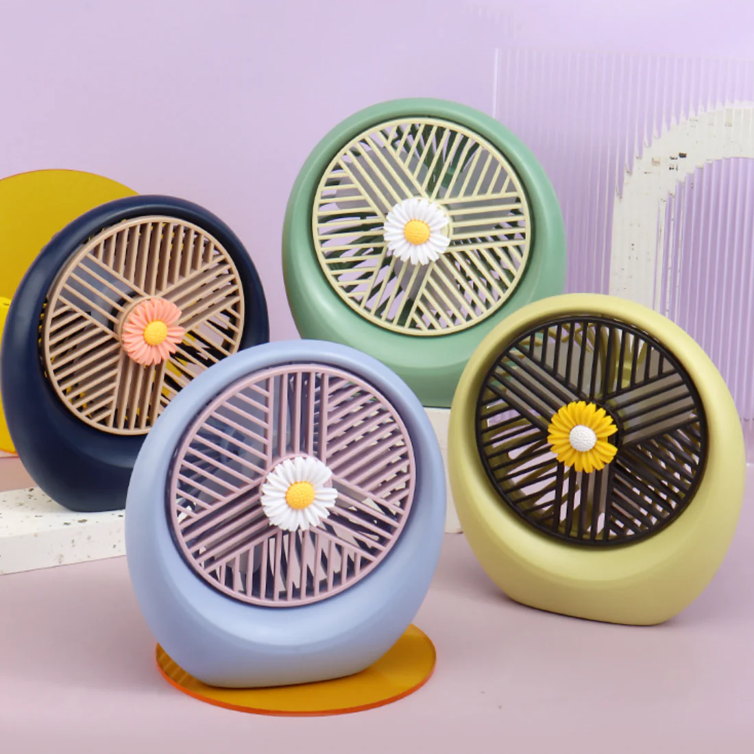 Round Mini Fan - Image 2