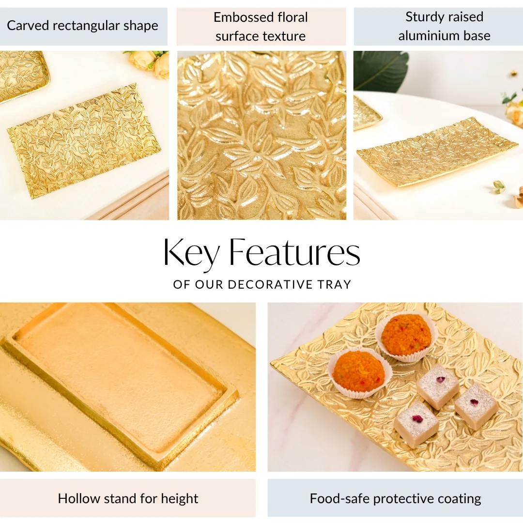 Royalcore Embossed Decorative Tray - Image 5