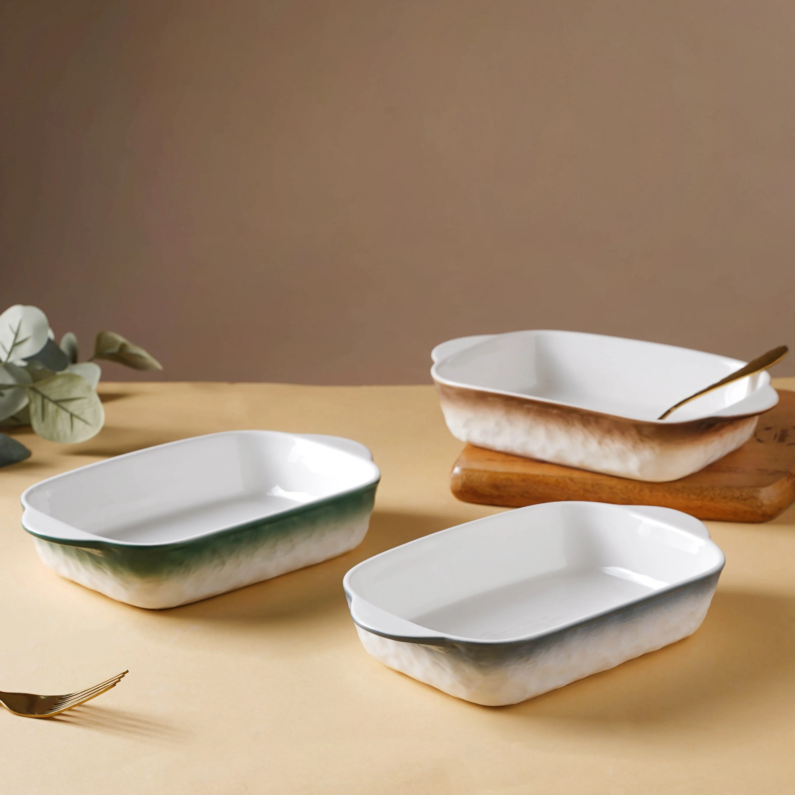 Rustic Design Baking Dish - Image 4