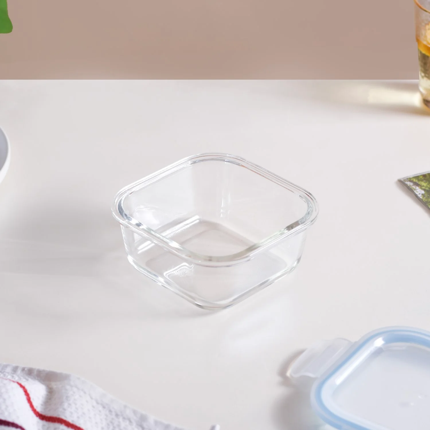 Safe Lock Glass Storage Container Set of 2 Airtight 500ml - Image 7