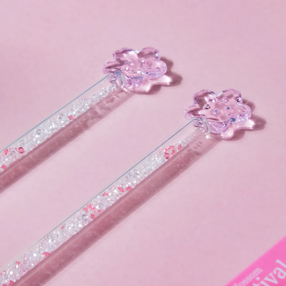 Sakura Glass Stirrer Set Of Two 7 Inch - Image 5