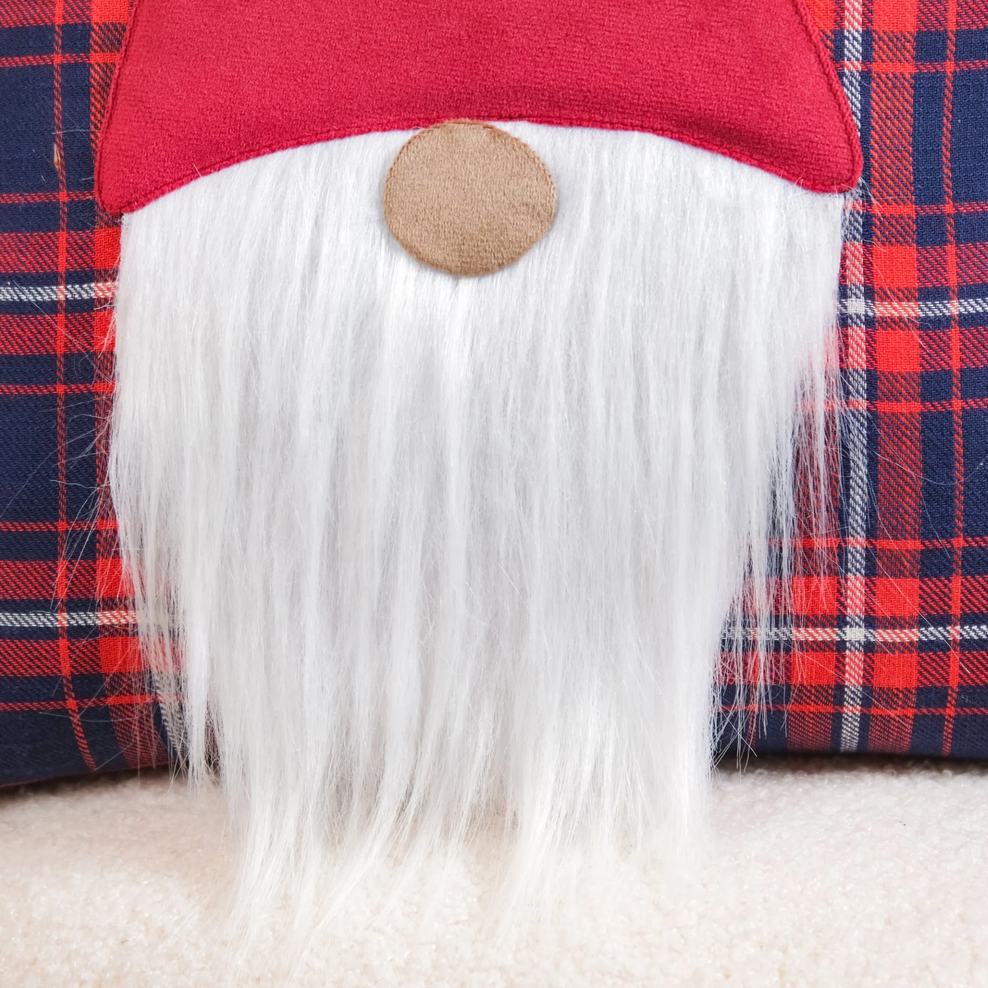 Santa Claus Decorative Christmas Cushion Cover 16x16 Inch - Image 6