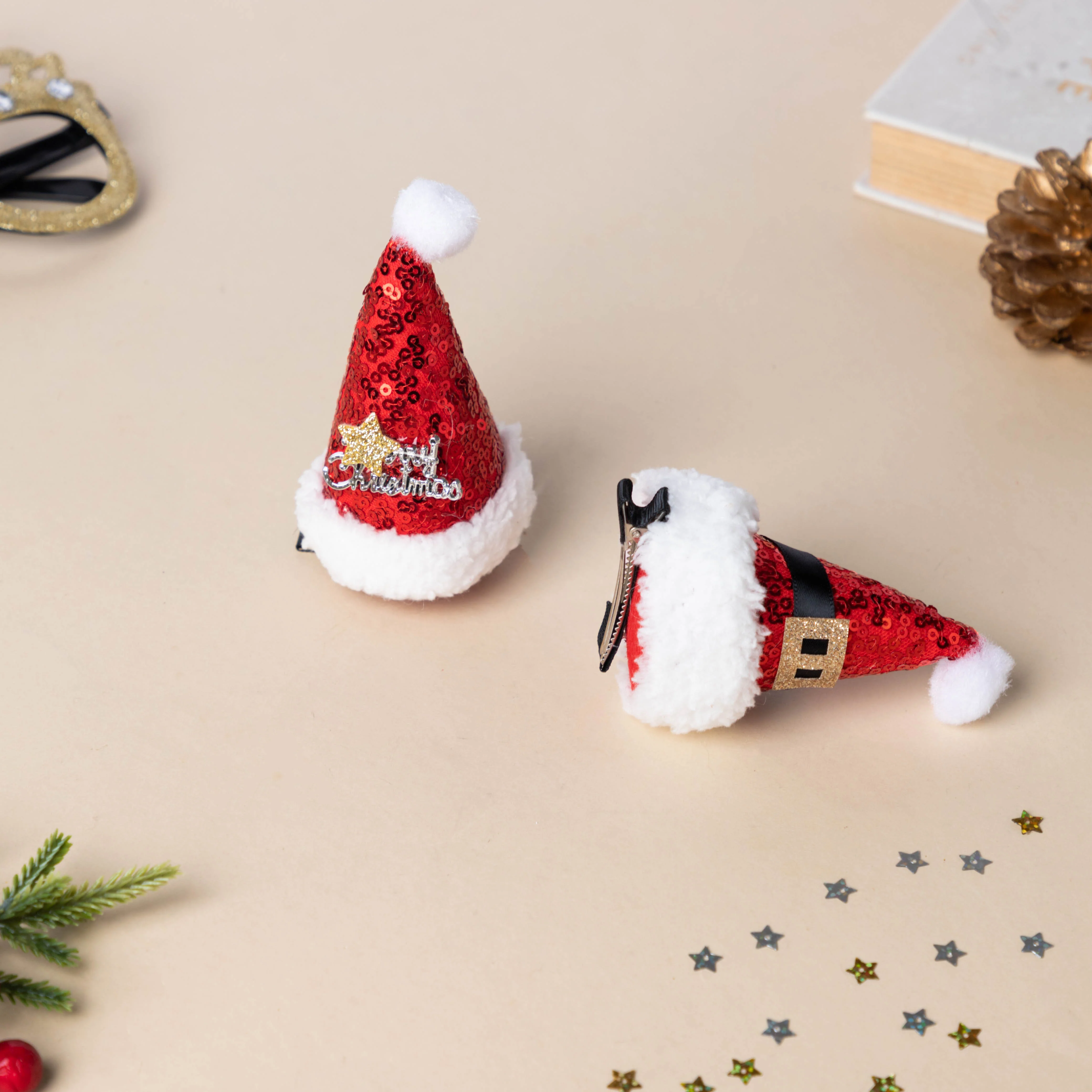 Santa Hat Hairpin - Image 10
